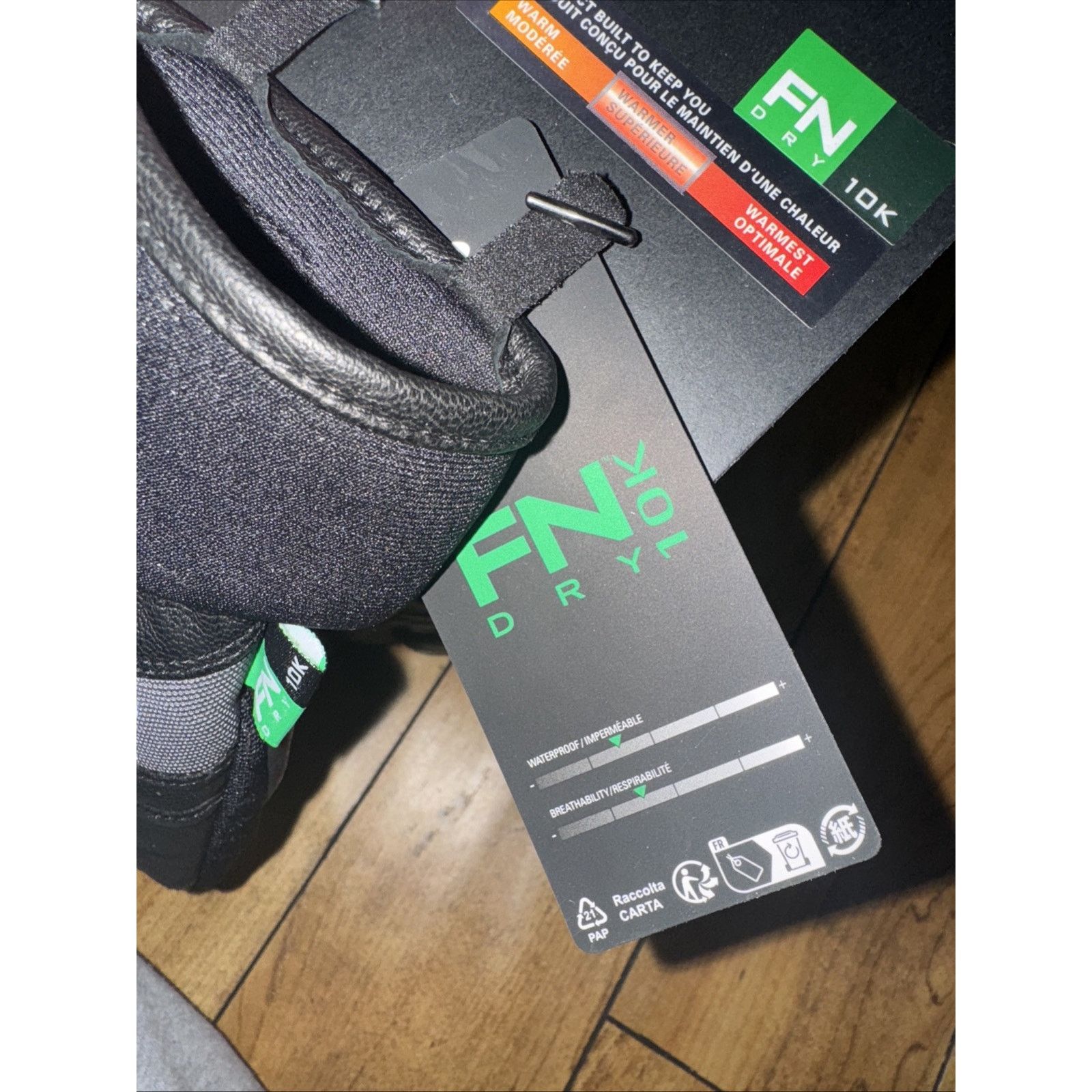 Oakley Oakley 3M Thinsulate Mitten Gloves Black Med Heat Touch Size ONE SIZE - 5 Thumbnail