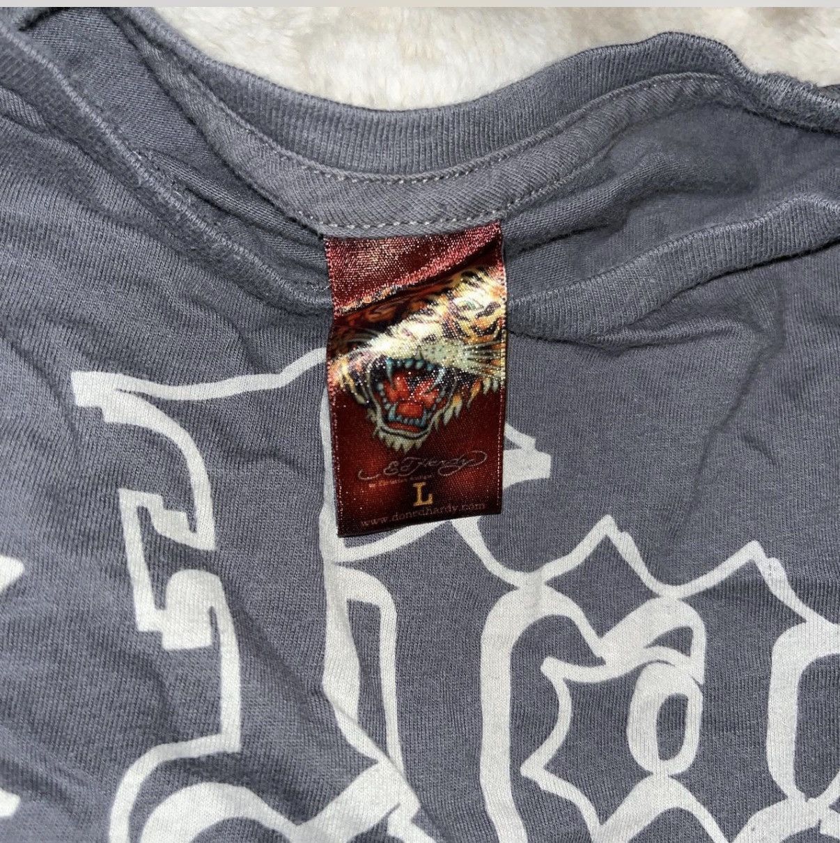 Ed Hardy (RARE) Vintage Ed Hardy Longsleeve By Christian Audiger Size US L / EU 52-54 / 3 - 3 Thumbnail