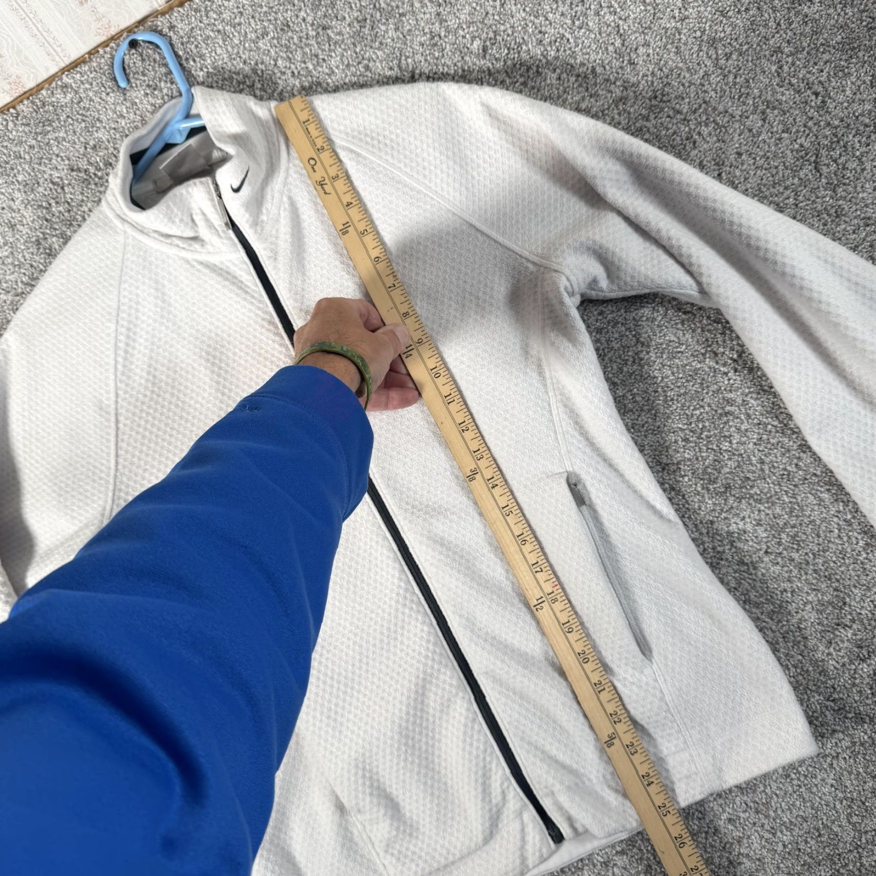 Nike Nike Golf Jacket Women Small White Full Zip Pockets 335441-100 Preppy Athleisure Performance Size S / US 4 / IT 40 - 2 Thumbnail