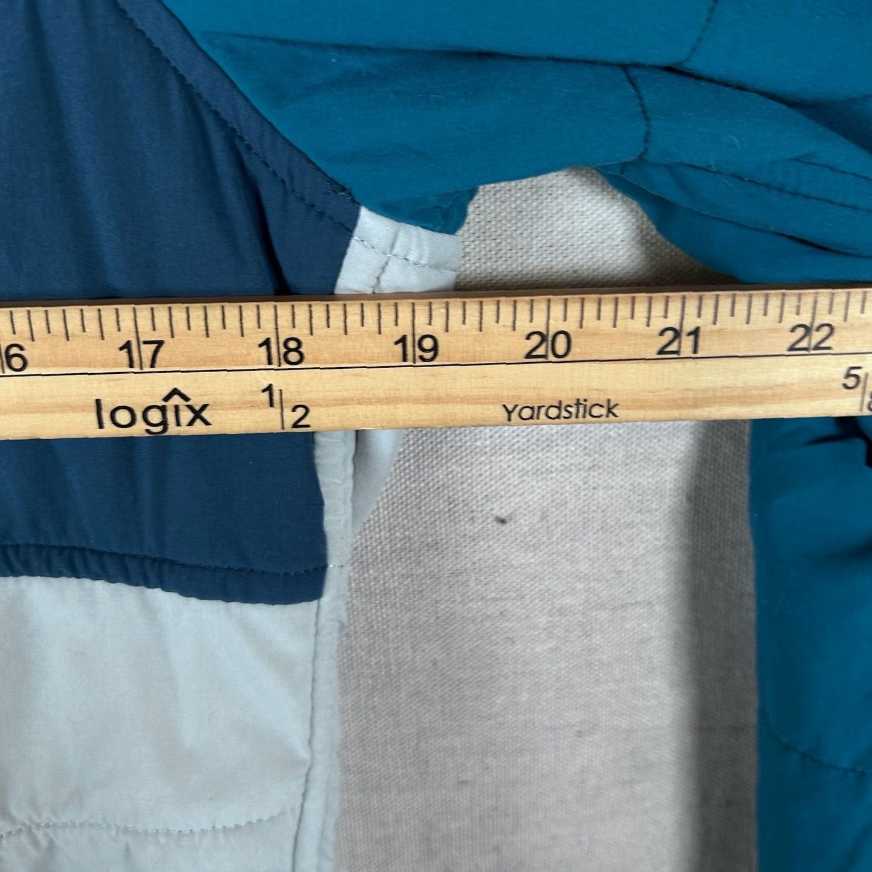 The North Face The North Face Womens Quilted Hooded Jacket Full Zip Insulated Gray Blue Medium XS? Size M / US 6-8 / IT 42-44 - 5 Thumbnail