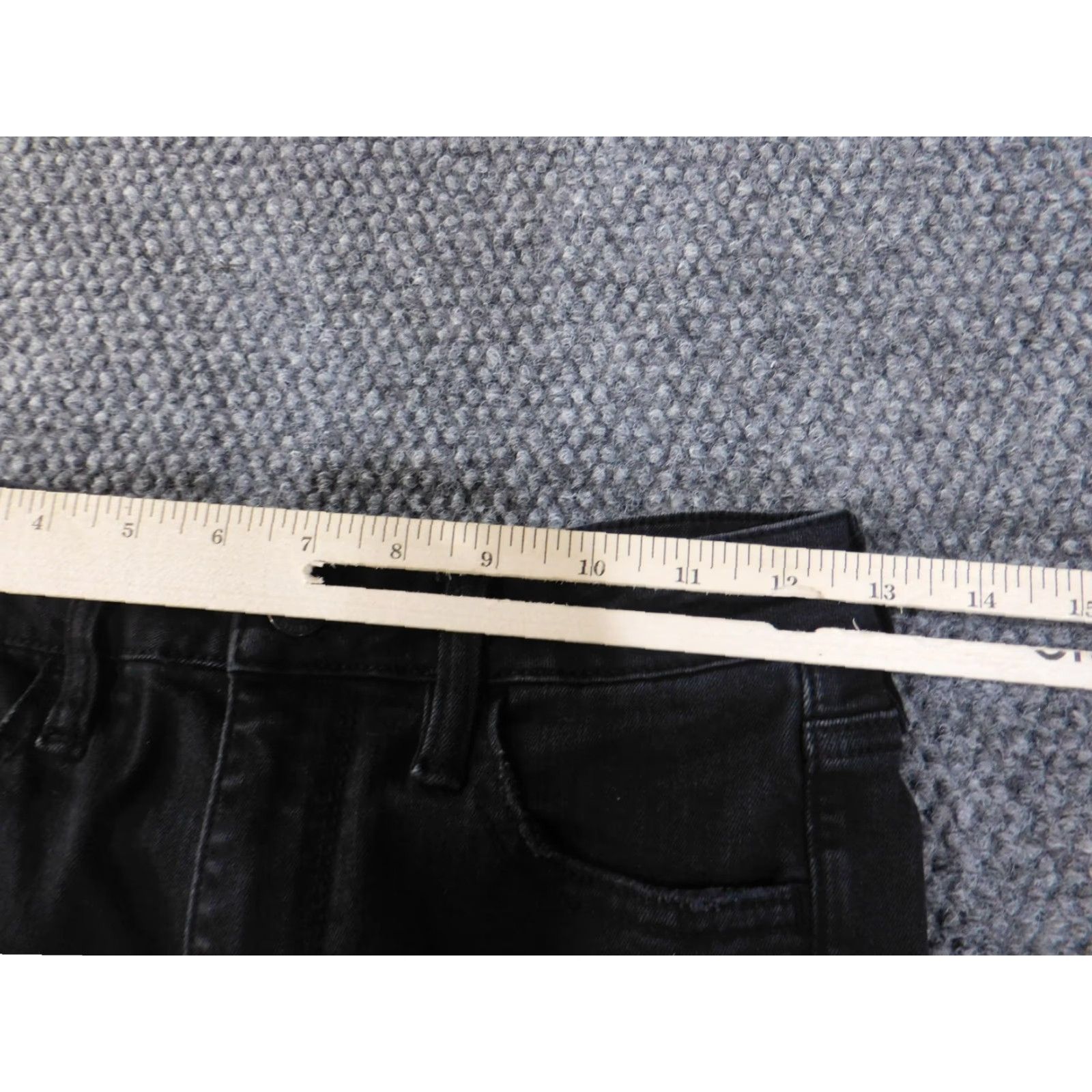 American Eagle Outfitters American Eagle Outfitters Jeans Womens 4 Black High Rise Jegging X-Long Denim Retro Vintage: No (but holes on front) Size 26" / US 2 / IT 38 - 5 Thumbnail