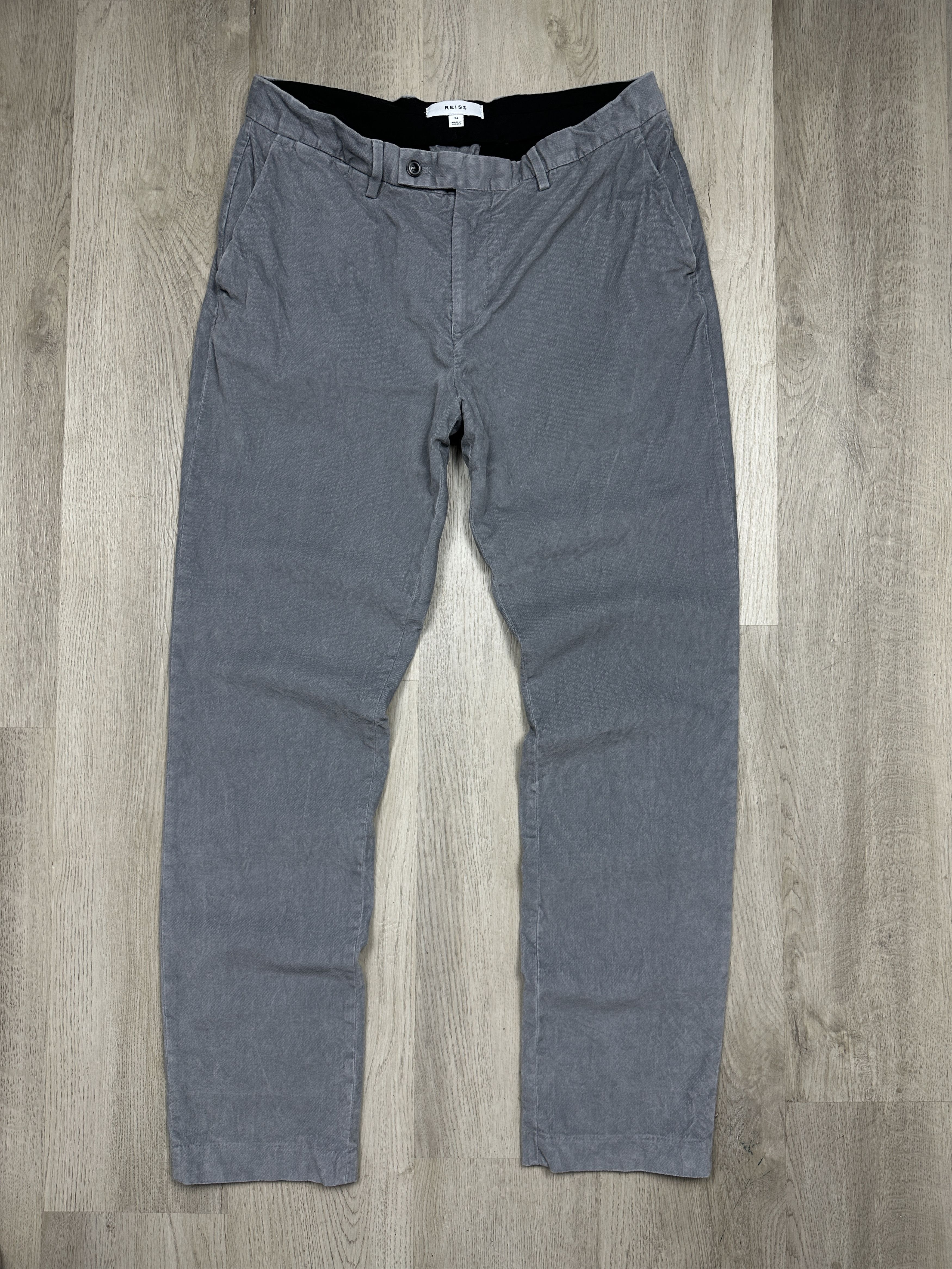 Reiss Reiss Mens Velor Chino Pants Size US 34 / EU 50 - 1 Thumbnail