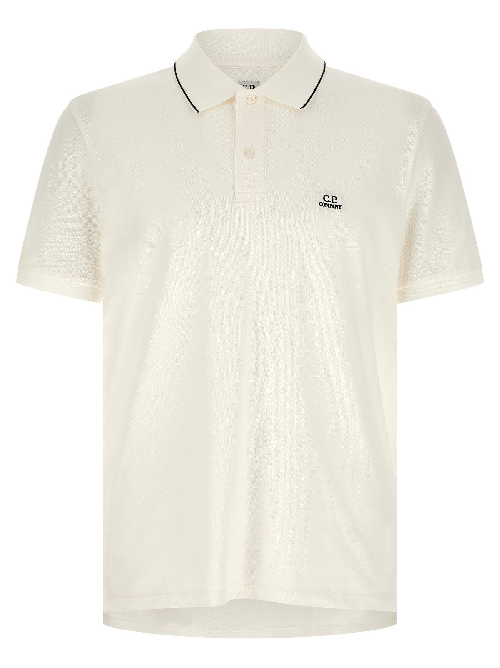 C.P. Company Logo patch polo shirt Size US M / EU 48-50 / 2 - 1 Thumbnail
