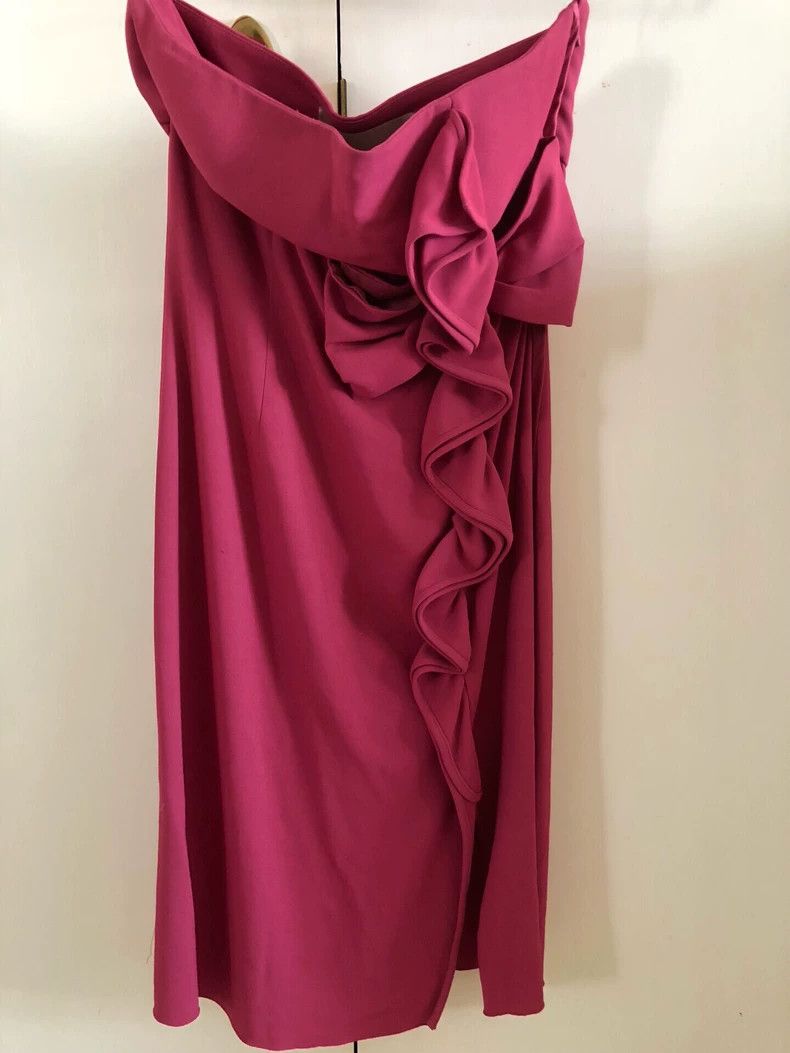 Valentino Valentino Pink bow evening dress Size S / US 4 / IT 40 - 1 Thumbnail