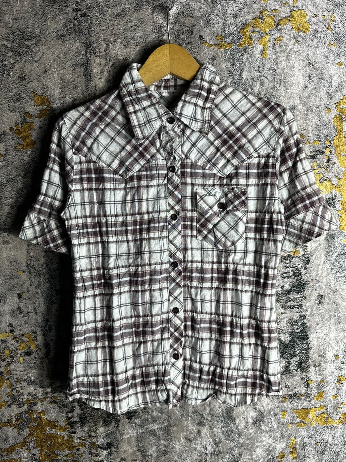Junya Watanabe SKY BOMBER JUNYA WATANABE CDG STYLE WESTERN BUTTON SHIRT Size US S / EU 44-46 / 1 - 2 Thumbnail