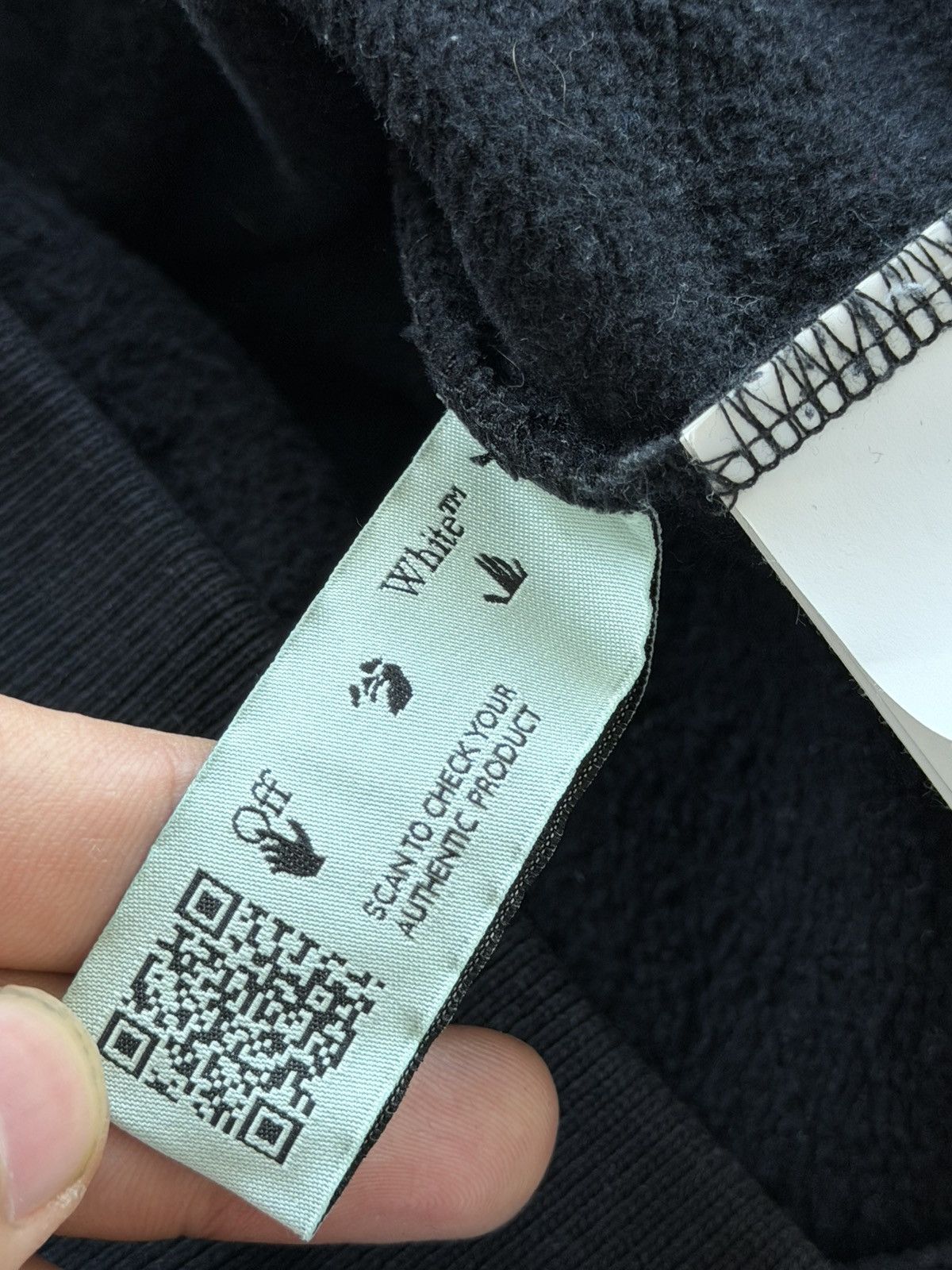 Off-White Off-White Black Hoodie Size US XS / EU 42 / 0 - 9 Thumbnail