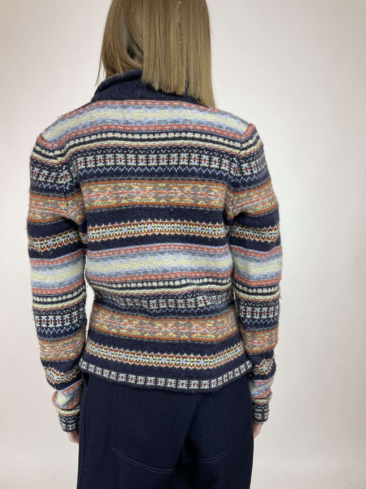 Japanese Brand × Telluride Telluride Clothing Co Lambswool Cardigan Sweater size L Size L / US 10 / IT 46 - 5 Thumbnail