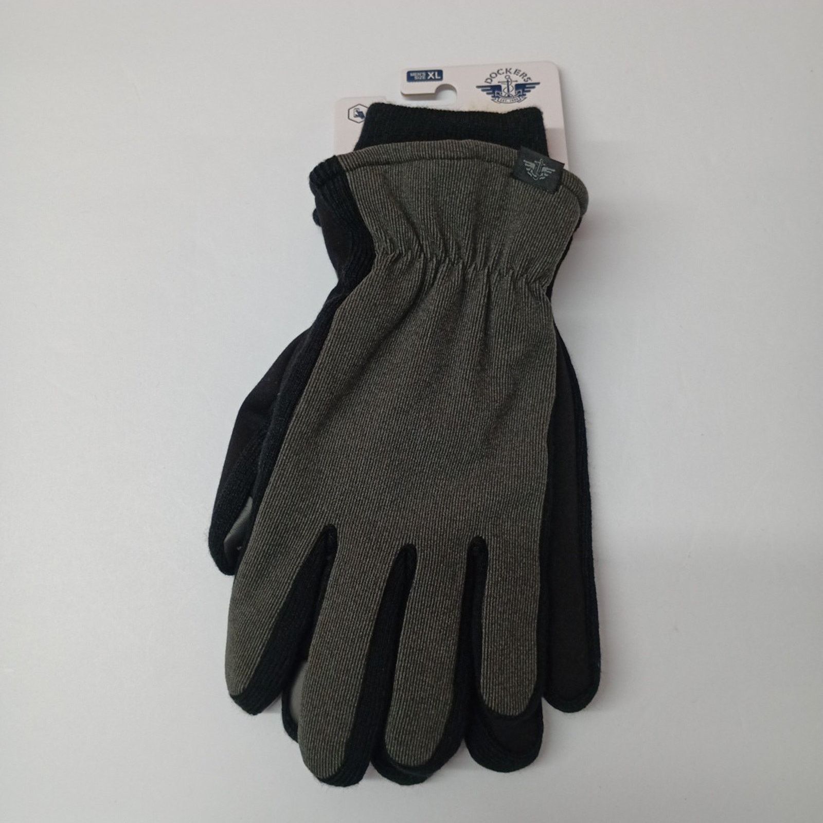 Dockers Men's Dockers Lined Stretch Touchscreen Gloves Gray Size XL Size ONE SIZE - 1 Thumbnail