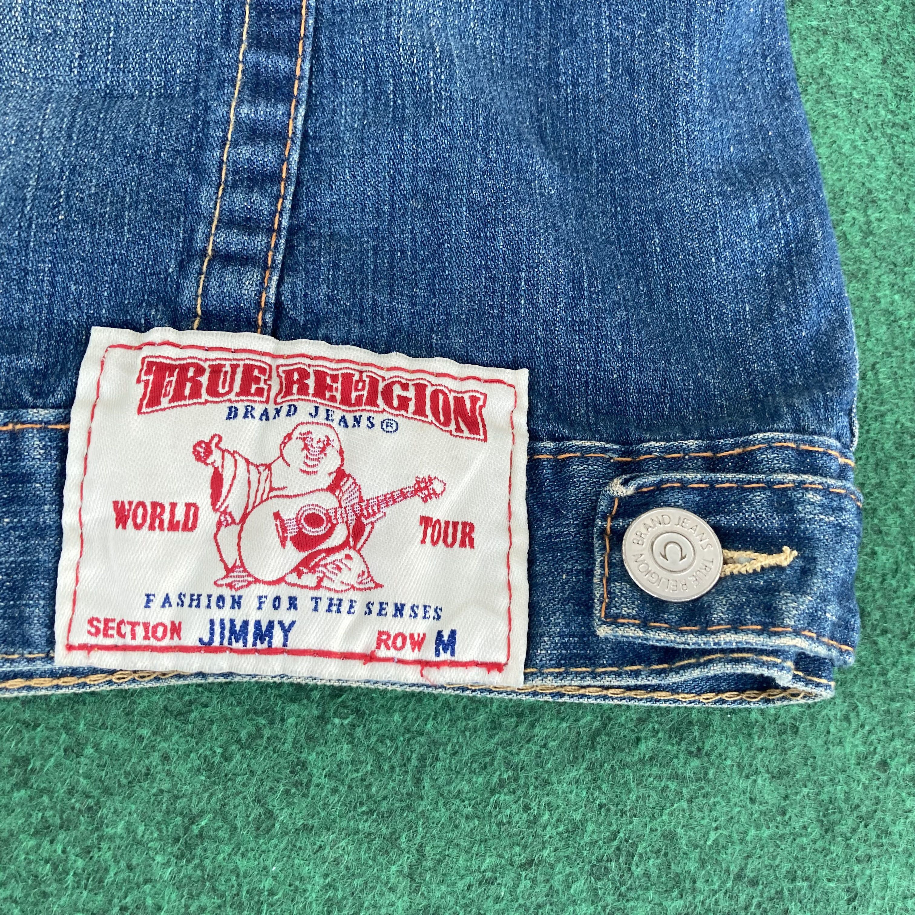 True Religion × Vintage Vtg True Religion Jimmy Jeans Jacket Size US M / EU 48-50 / 2 - 8 Thumbnail