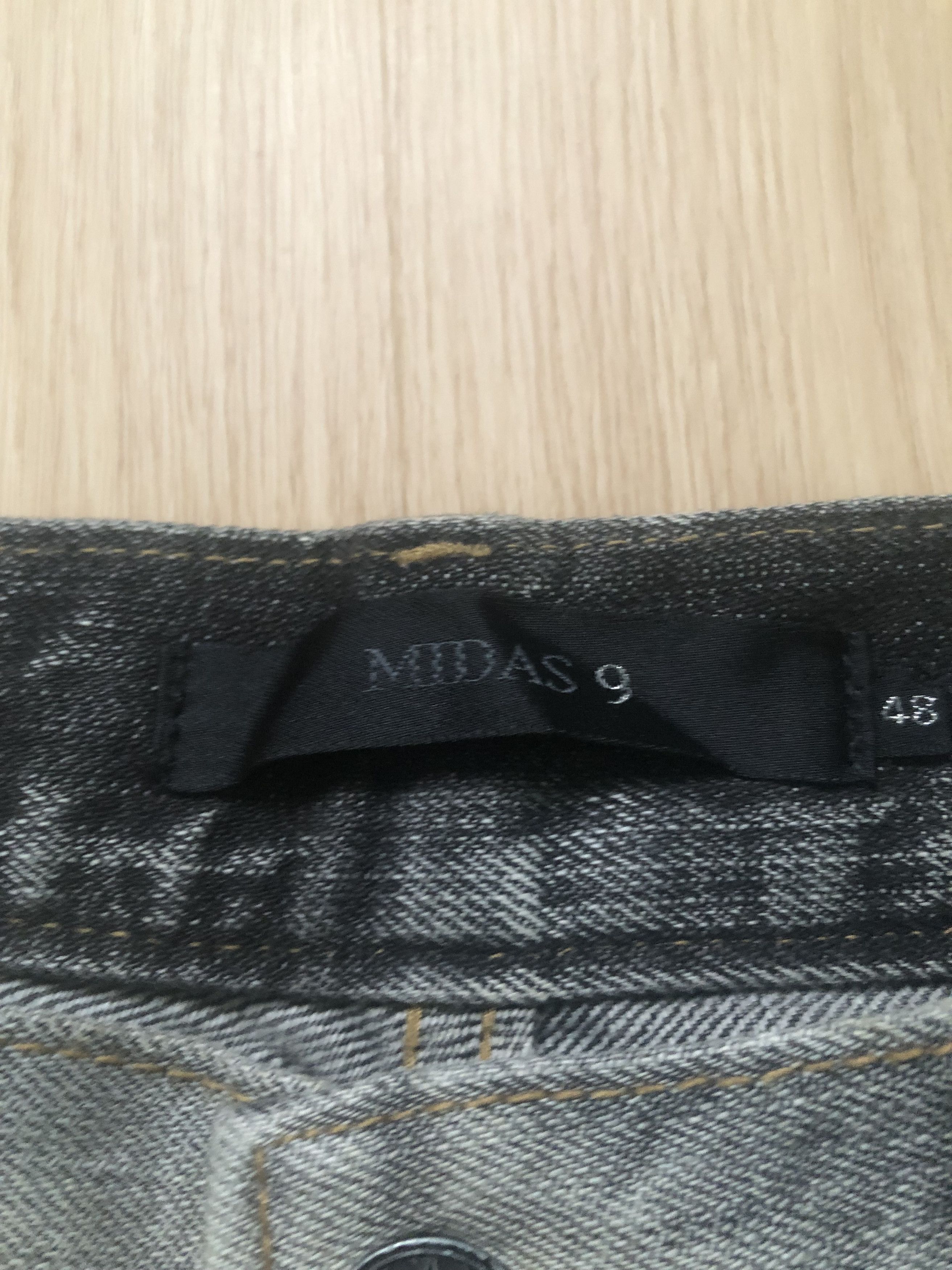 Japanese Brand Midas9 Distressed Bootcut Jeans Size US 32 / EU 48 - 5 Thumbnail