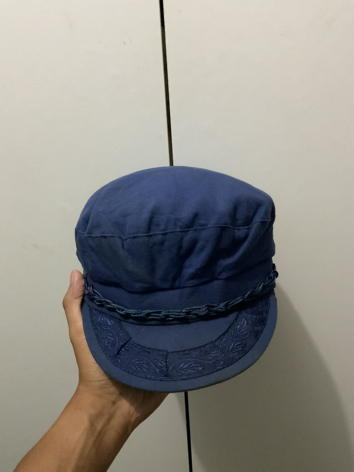 Indigo Vintage Greek Fisherman Indigo Cap Size ONE SIZE - 5 Thumbnail
