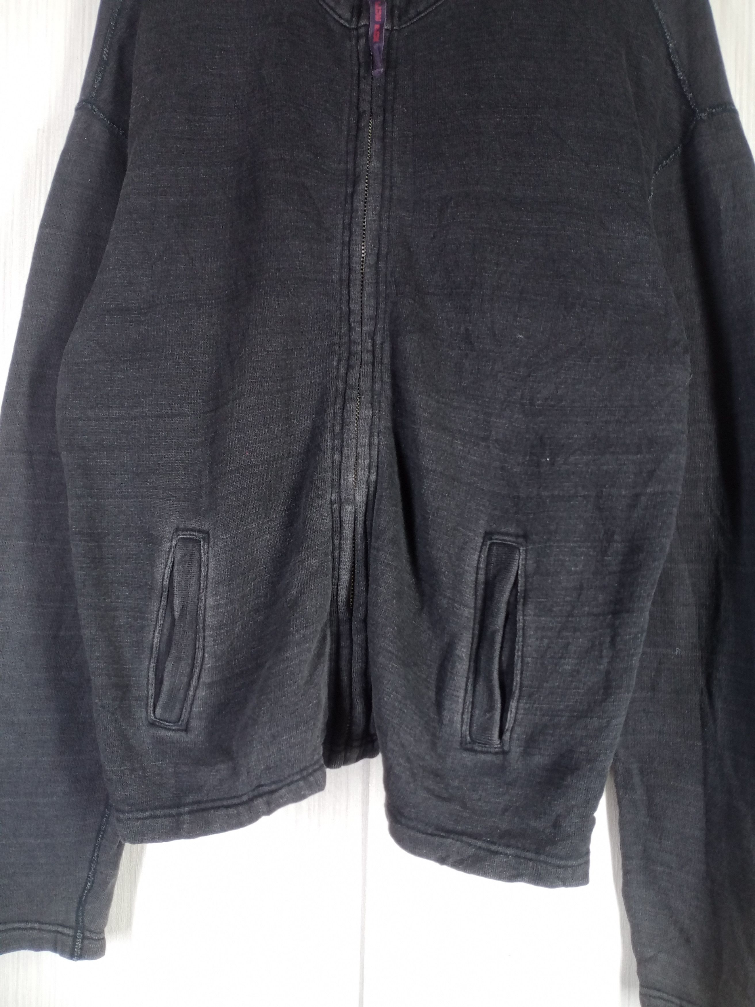 Blue Blue Japan Rare Vintage Blue Blue Japan Full Zipper Sweater Cardigan Size US L / EU 52-54 / 3 - 3 Thumbnail