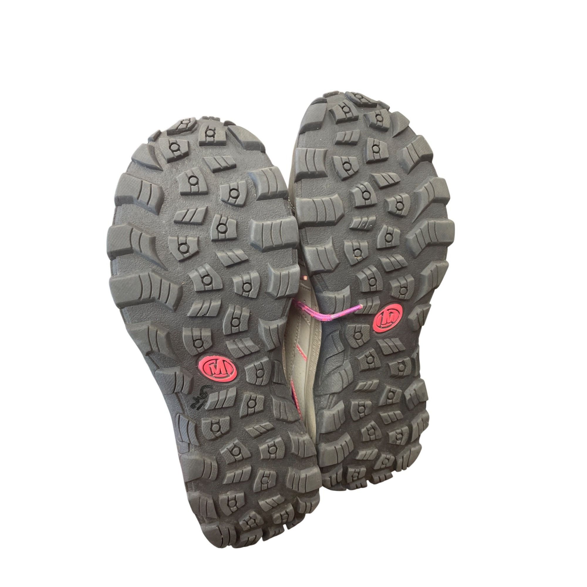 Merrell Merrell Womens gray pink leather waterproof Hiking Shoes Sne Size US 6 / IT 36 - 6 Thumbnail
