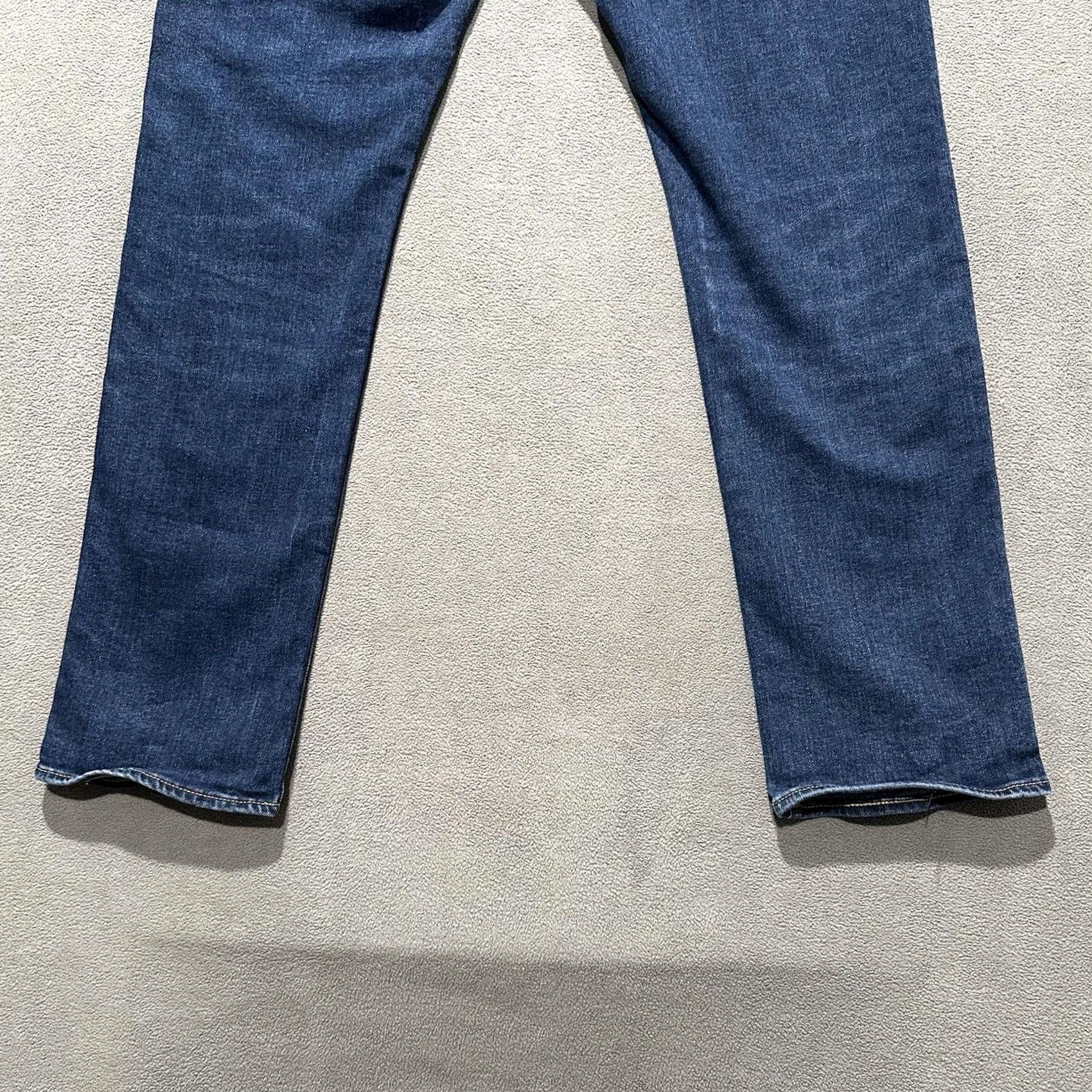 G-Star VINTAGE G-Star Raw Jeans Mens 31x32 Blue Denim Button Fly Designer 3301 Straight Size US 31 - 6 Thumbnail