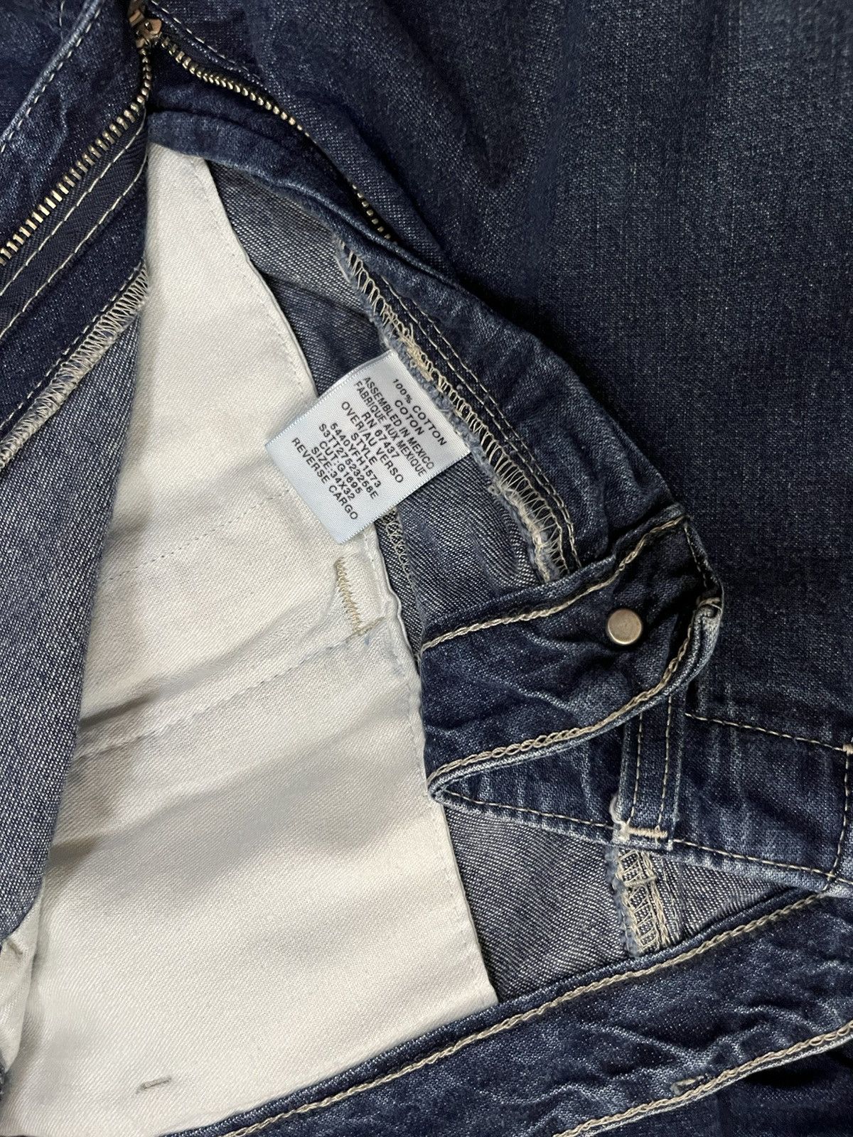 Polo Ralph Lauren 1990s RL jeans cargo baggy techwear #I Size US 34 / EU 50 - 7 Thumbnail