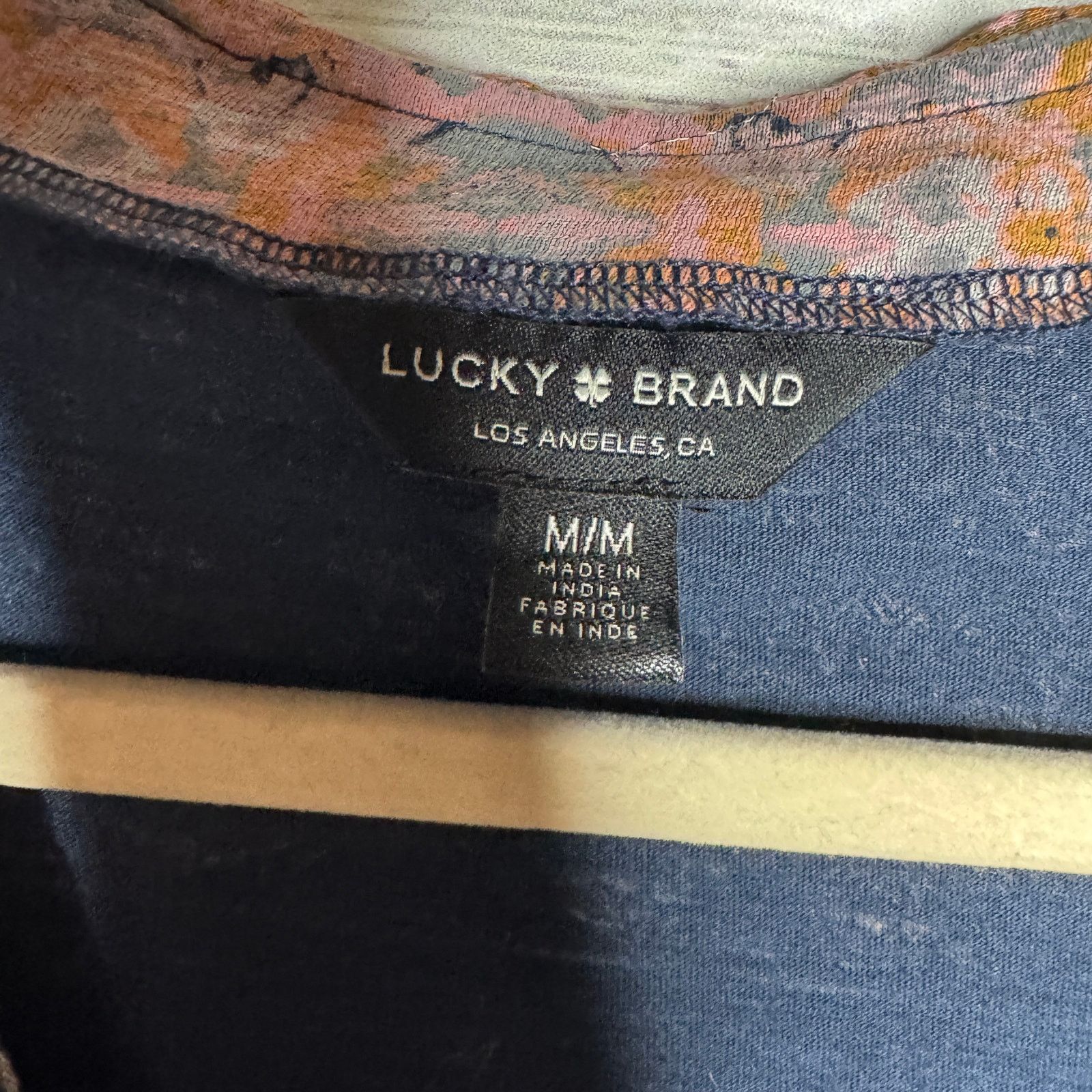 Lucky Brand Lucky Brand Boho Western Long Sleeve Printed Blouse Med Size M / US 6-8 / IT 42-44 - 2 Thumbnail
