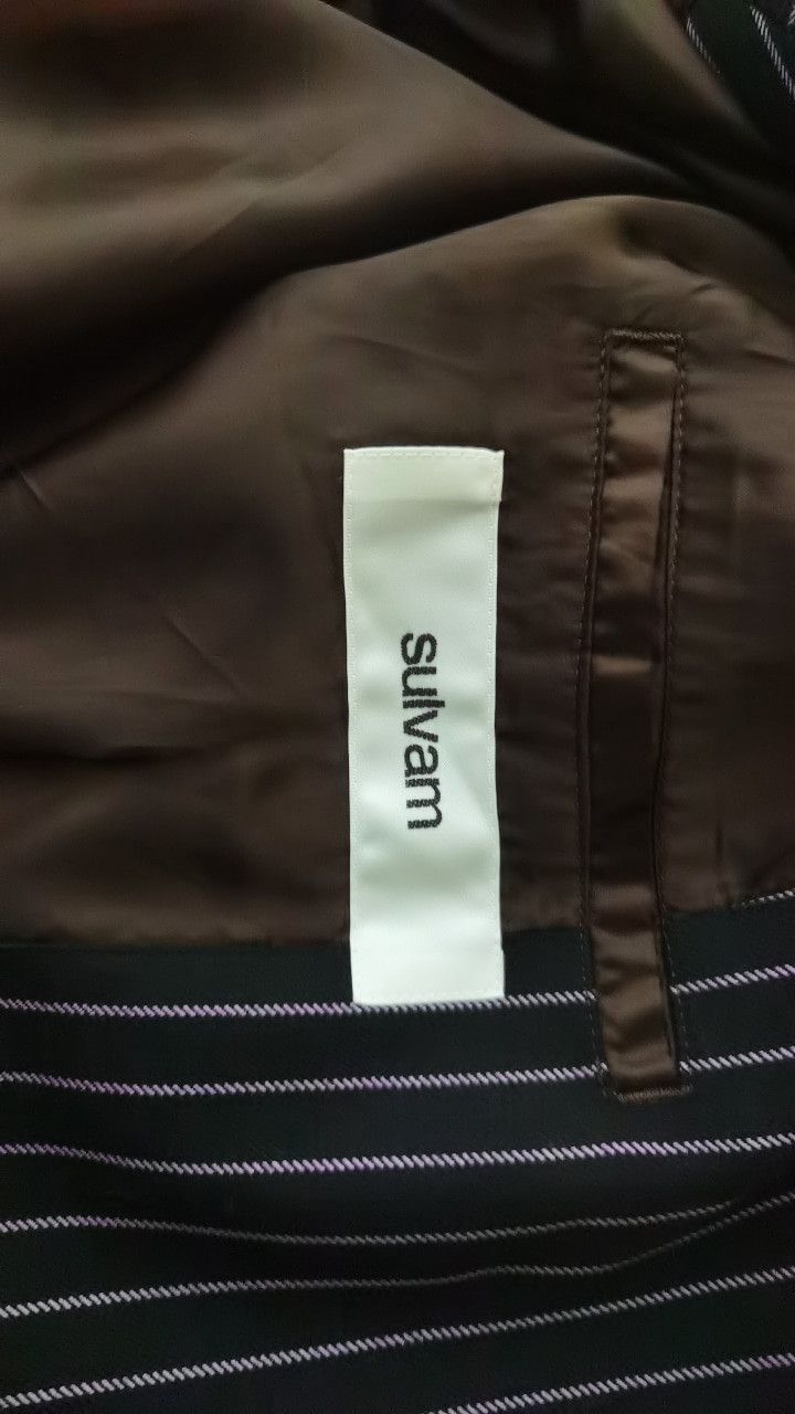 Sulvam Sulvam Wool Overcoat Size US M / EU 48-50 / 2 - 3 Thumbnail