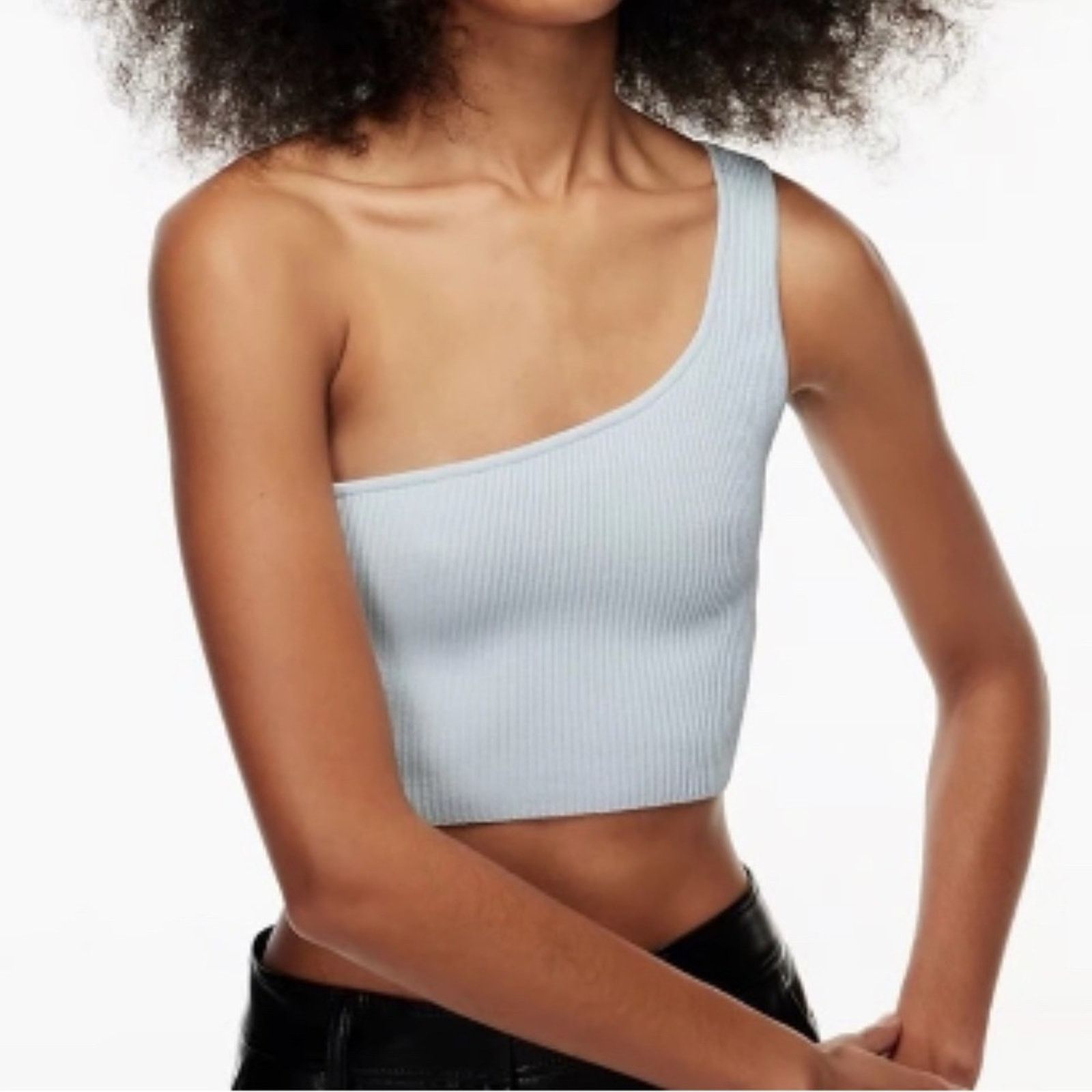 Aritzia Babaton Aritzia Sculpt Knit One Shoulder Tank Womens Small Size S / US 4 / IT 40 - 1 Thumbnail