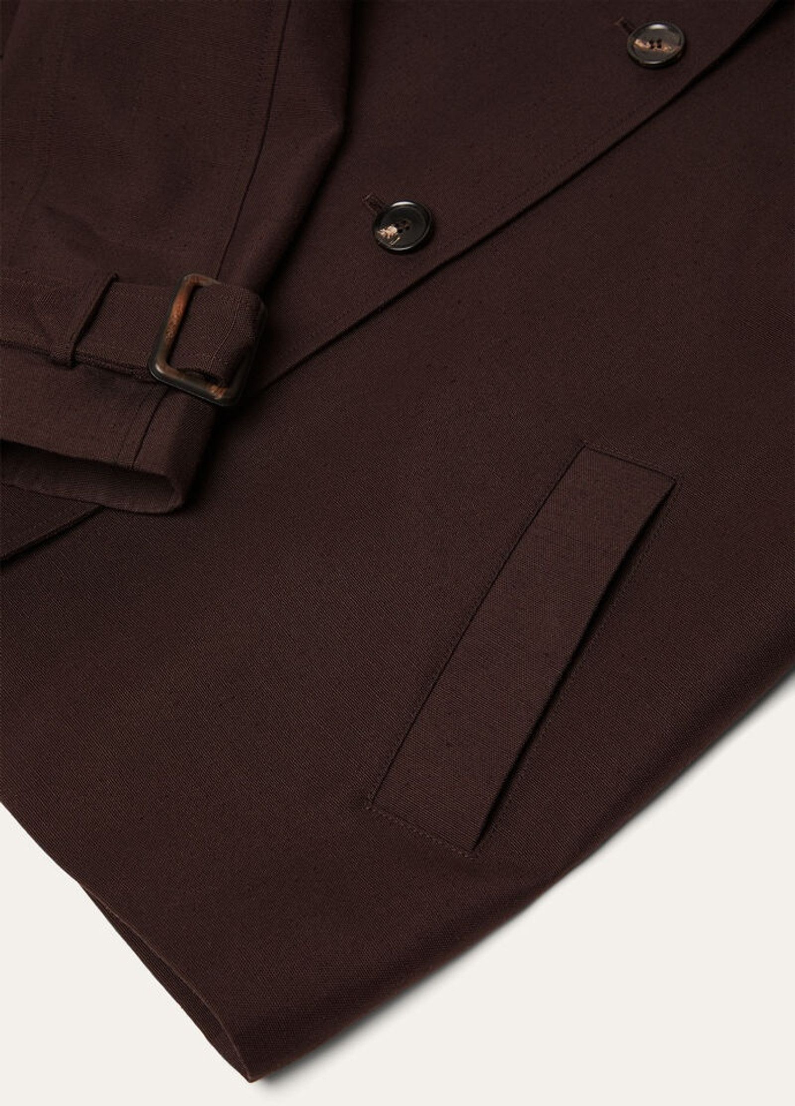 Loro Piana o1srvl11e0526 FAP0463 Dave Blouson Jacket in Dark Brown Size S / US 4 / IT 40 - 7 Thumbnail