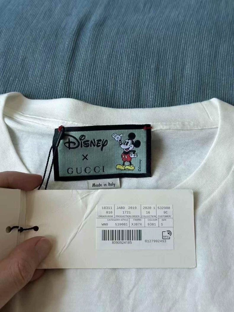 Gucci Gucci Mickey Mouse Short Sleeve TShirt-2506 Size US S / EU 44-46 / 1 - 2 Thumbnail