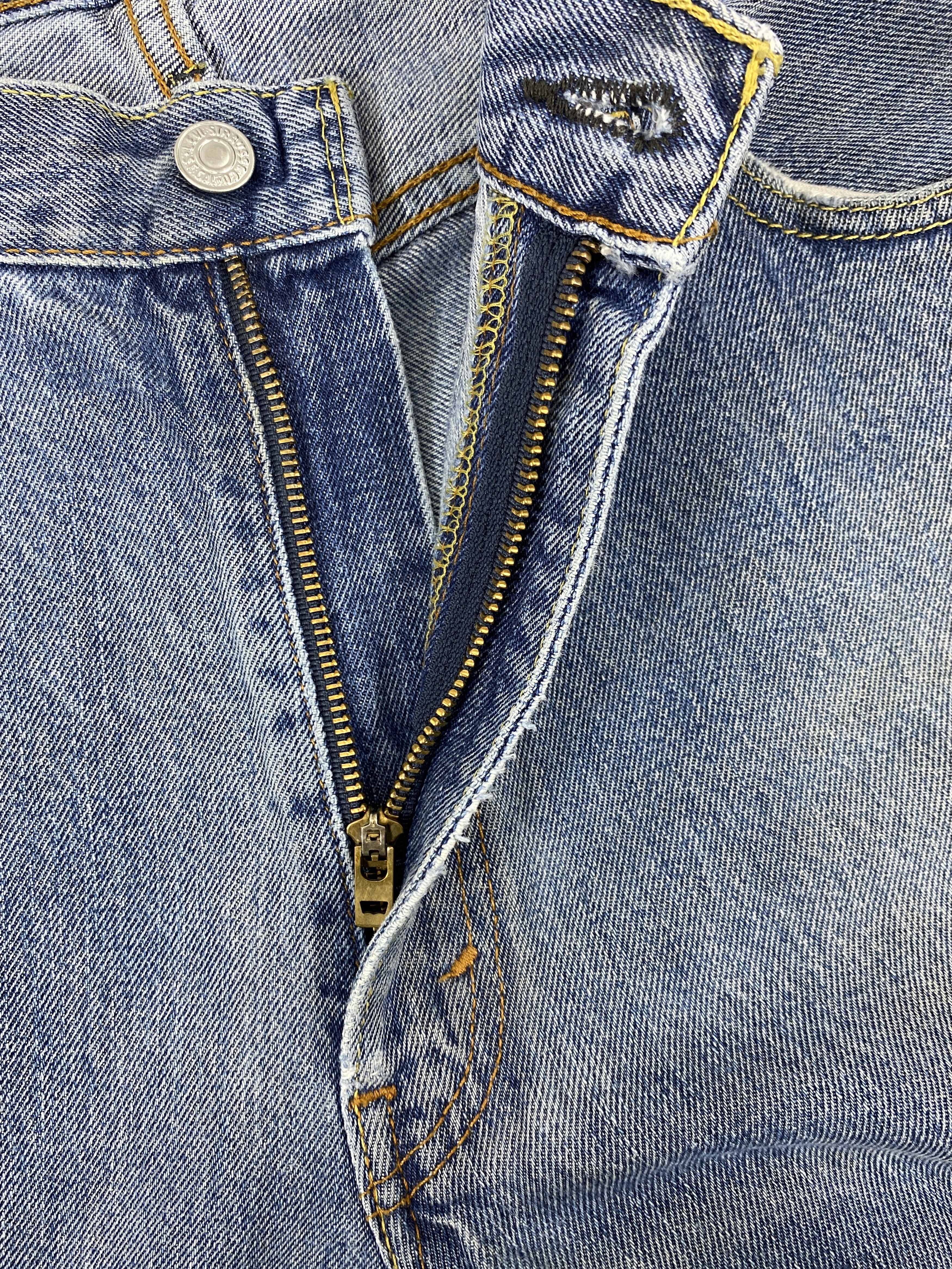 Levi's Blue Vintage Levi's 550 Jeans 36x35 Denim -JN1892 Size US 36 / EU 52 - 6 Thumbnail