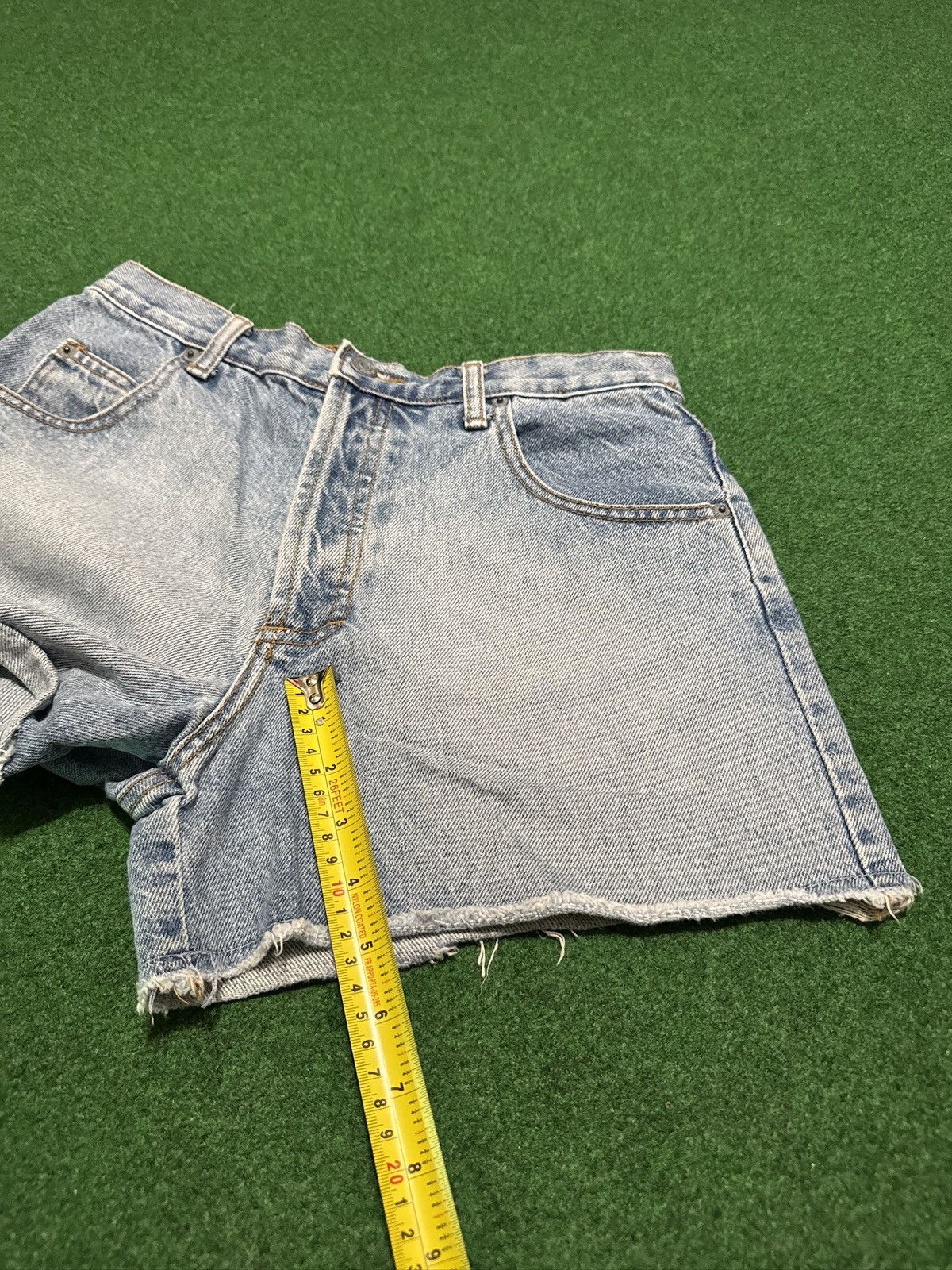 American Eagle Outfitters American Eagle Jorts Button Fly 5” Cutoff 30 Denim Shorts Size 28" / US 6 / IT 42 - 6 Thumbnail