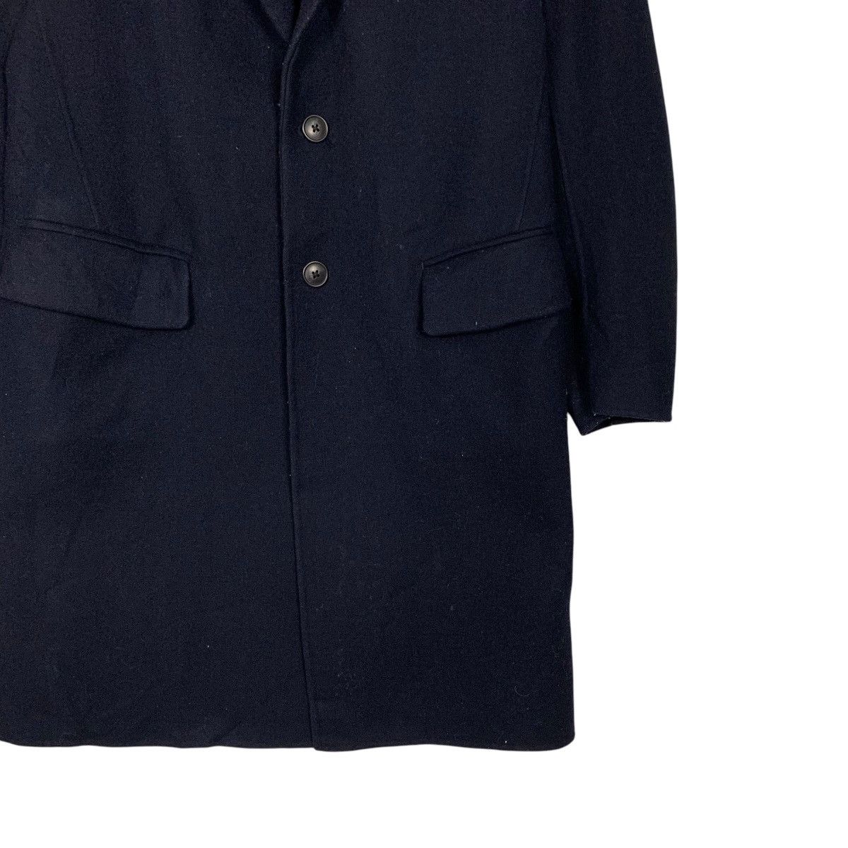 Jil Sander × Uniqlo +J Uniqlo X Jil Sander Navy Blue Wool Overcoat #2503-C113 Size US M / EU 48-50 / 2 - 5 Thumbnail