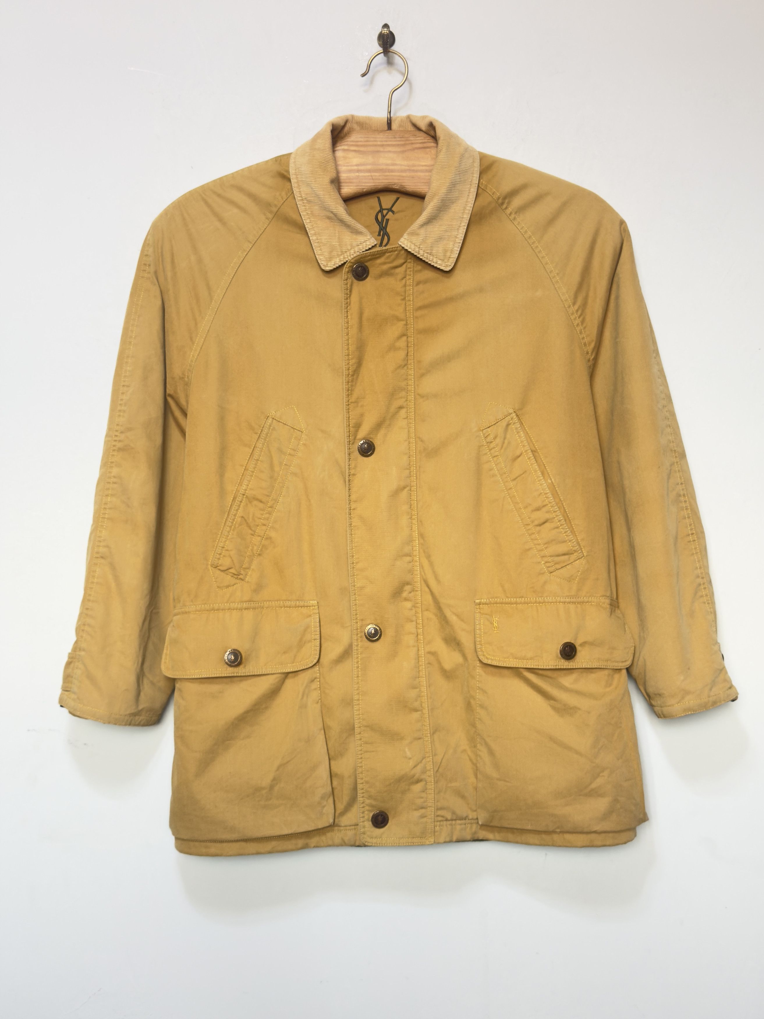 Yves Saint Laurent 🔥 YSL mustard parka Yves Saint Laurent size M Size US L / EU 52-54 / 3 - 2 Thumbnail