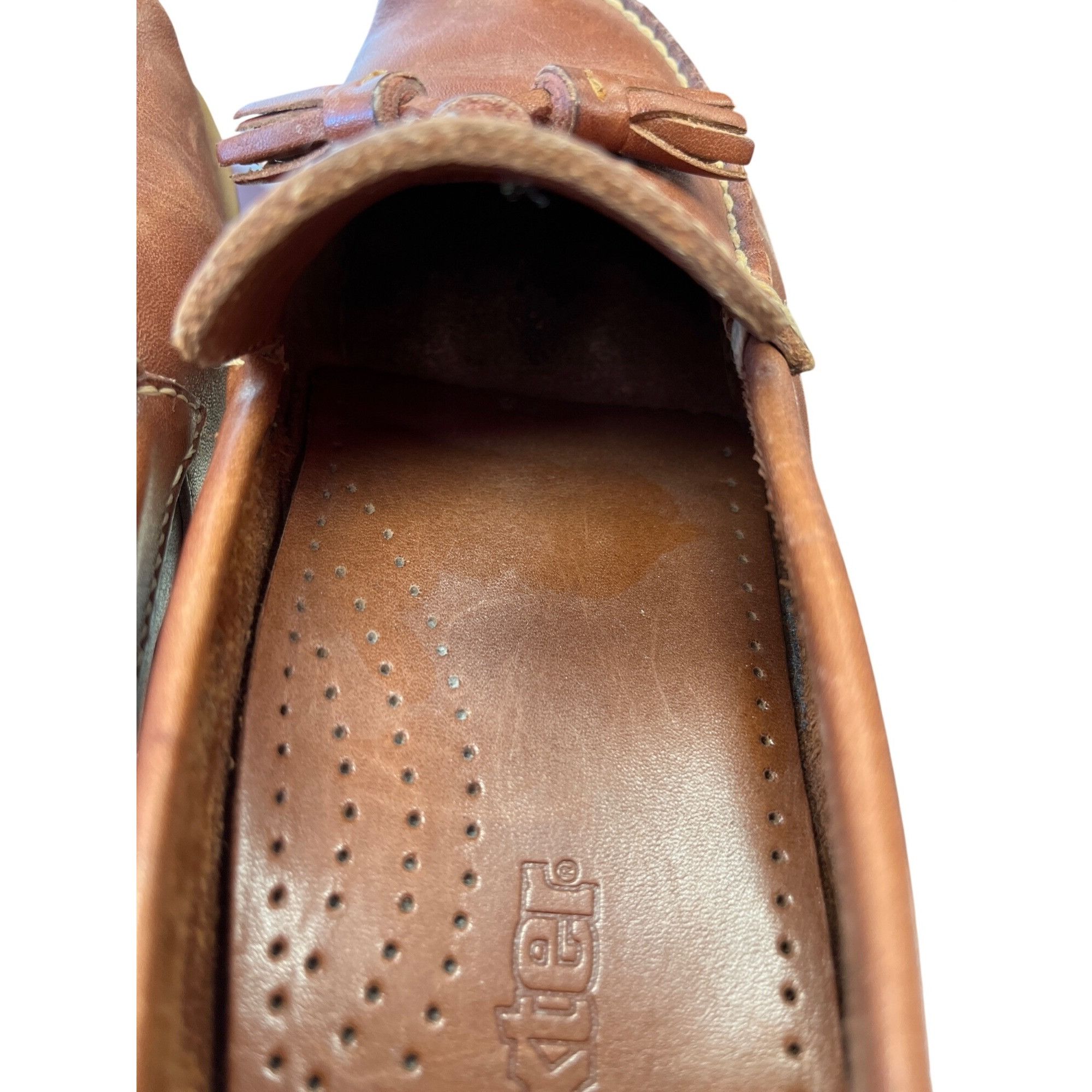 Dexter Shoe Company Dexter wms brown leather handmade dress casual loafers sz 8M Size US 8 / IT 38 - 8 Thumbnail