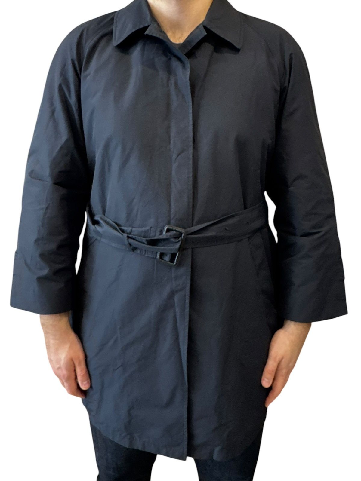 Aquascutum Aquascutum London Trench Coat Navy Ladies Coat XL XXL Size XXL / US 16-18 / IT 52-54 - 1 Thumbnail