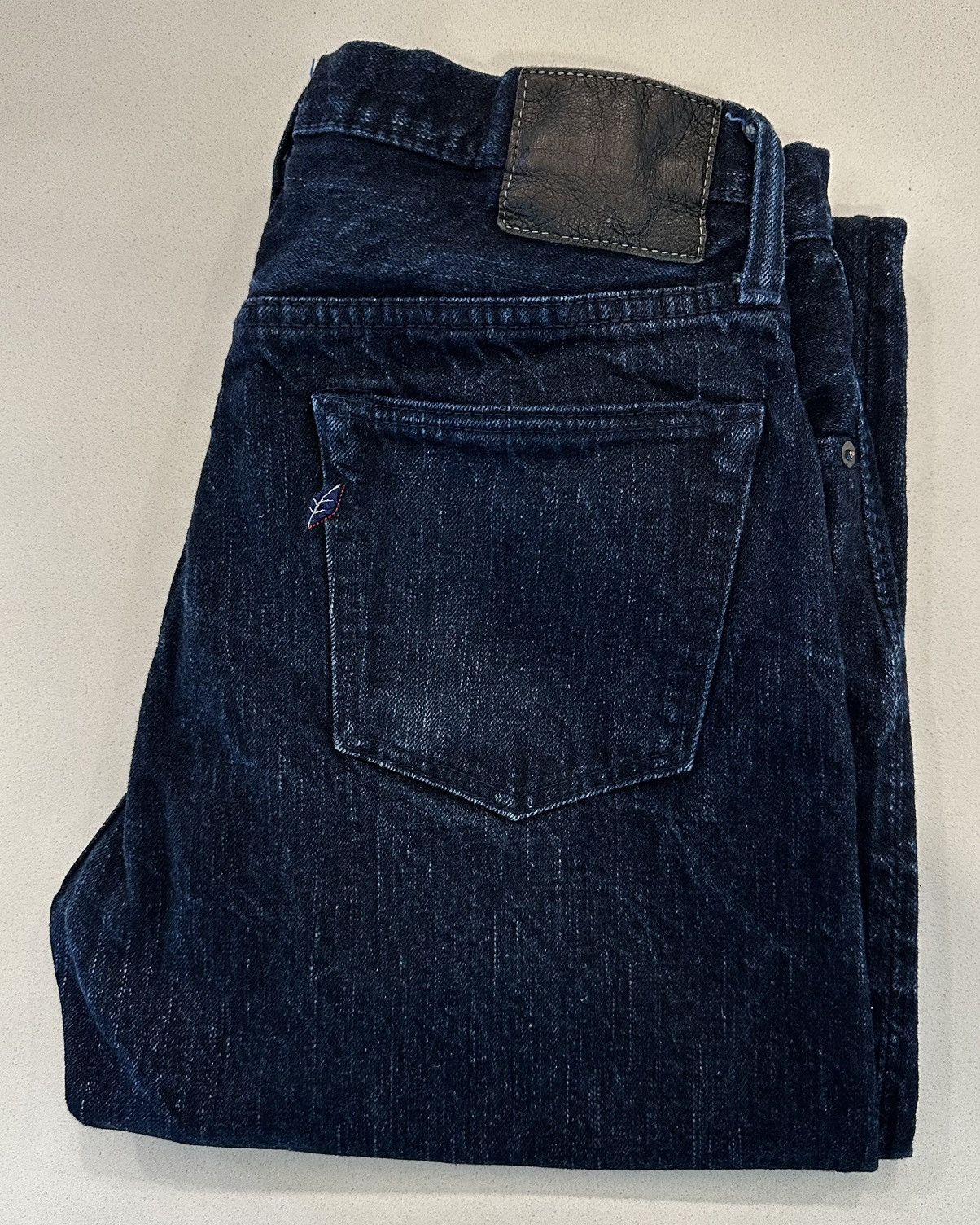 Pure Blue Japan Pure Blue Japan XX-002 piped straight Size US 33 - 1 Thumbnail