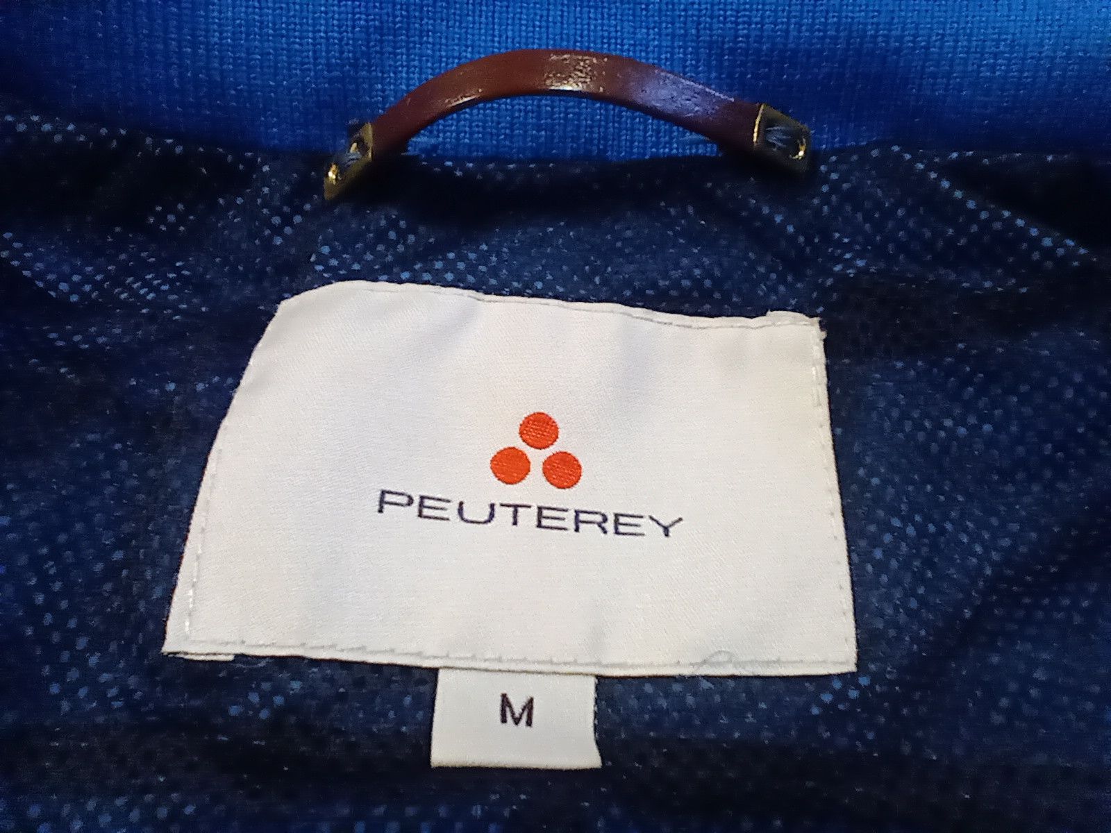 Peuterey Peuterey Sands NB 02 Light Bomber Jacket Shiny Nylon Blue Size US M / EU 48-50 / 2 - 5 Thumbnail