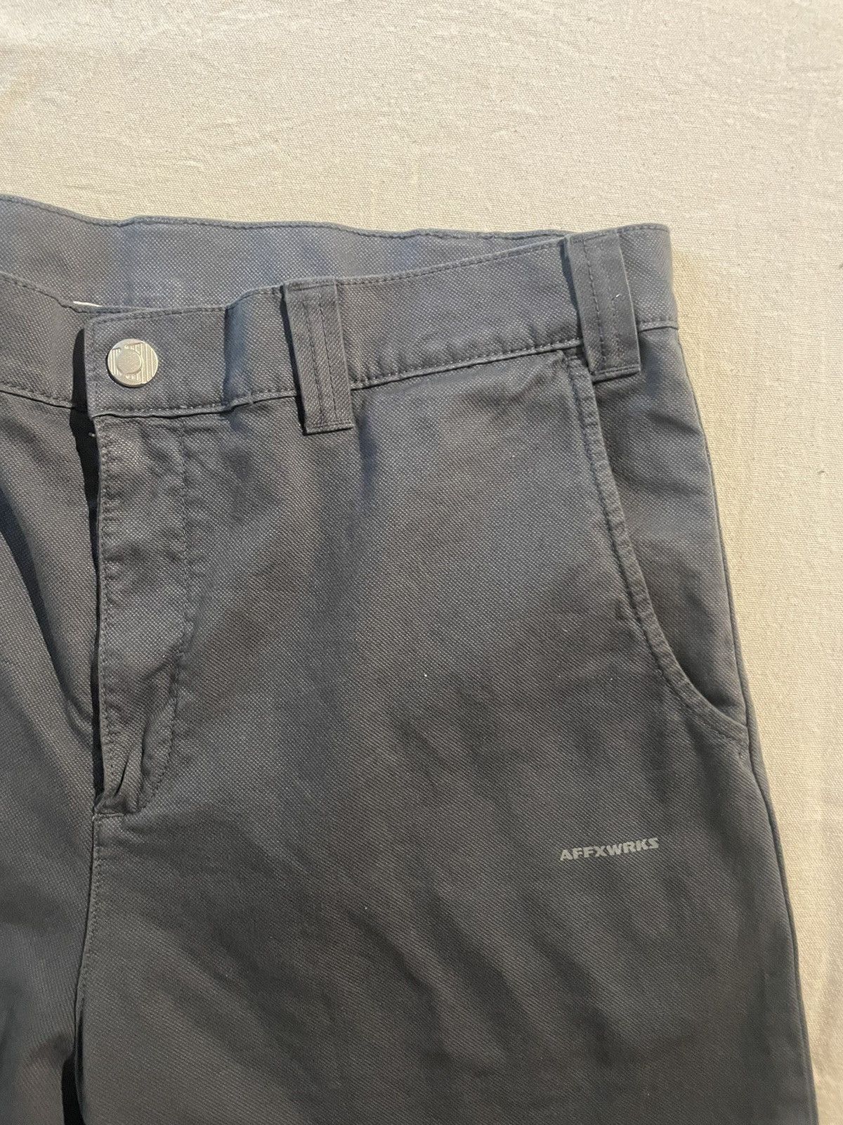 AFFXWRKS Affix Works Gray Washed Trousers Size US 34 / EU 50 - 4 Thumbnail