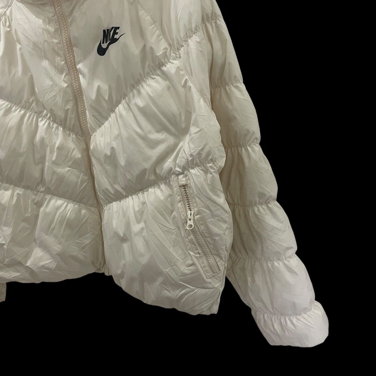 Nike Vintage Nike Puffer Unisex Jacket Size US M / EU 48-50 / 2 - 2 Thumbnail
