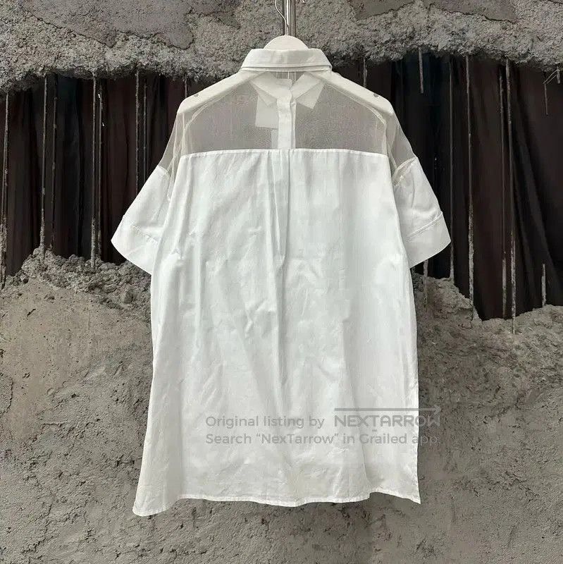Valentino Valentino White Summer Short Sleeve Shirt . Size XXS / US 00 / IT 34 - 2 Thumbnail