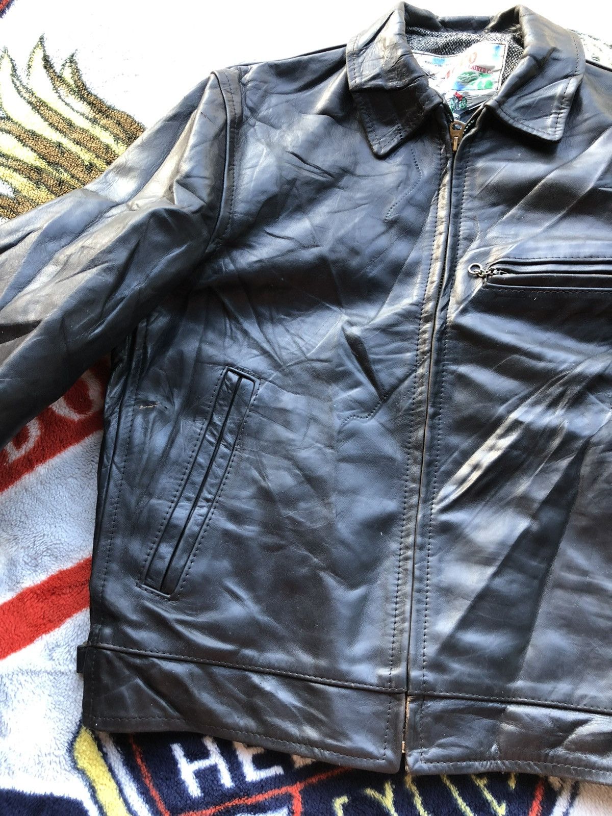 Aero Leathers Vintage Aero Leathers Genuine Horsehide Motorcycle Jacket Size US M / EU 48-50 / 2 - 15 Thumbnail