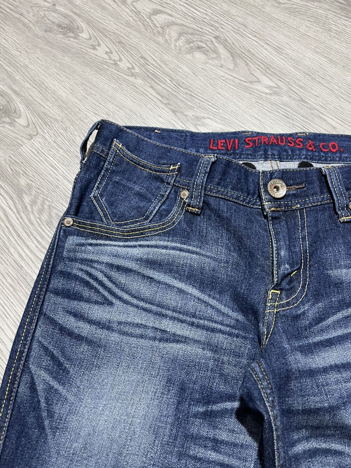 Japanese Brand Vintage Levis Buckleback Bootcut Clawmark Flared Jeans Pants Size US 30 / EU 46 - 8 Thumbnail