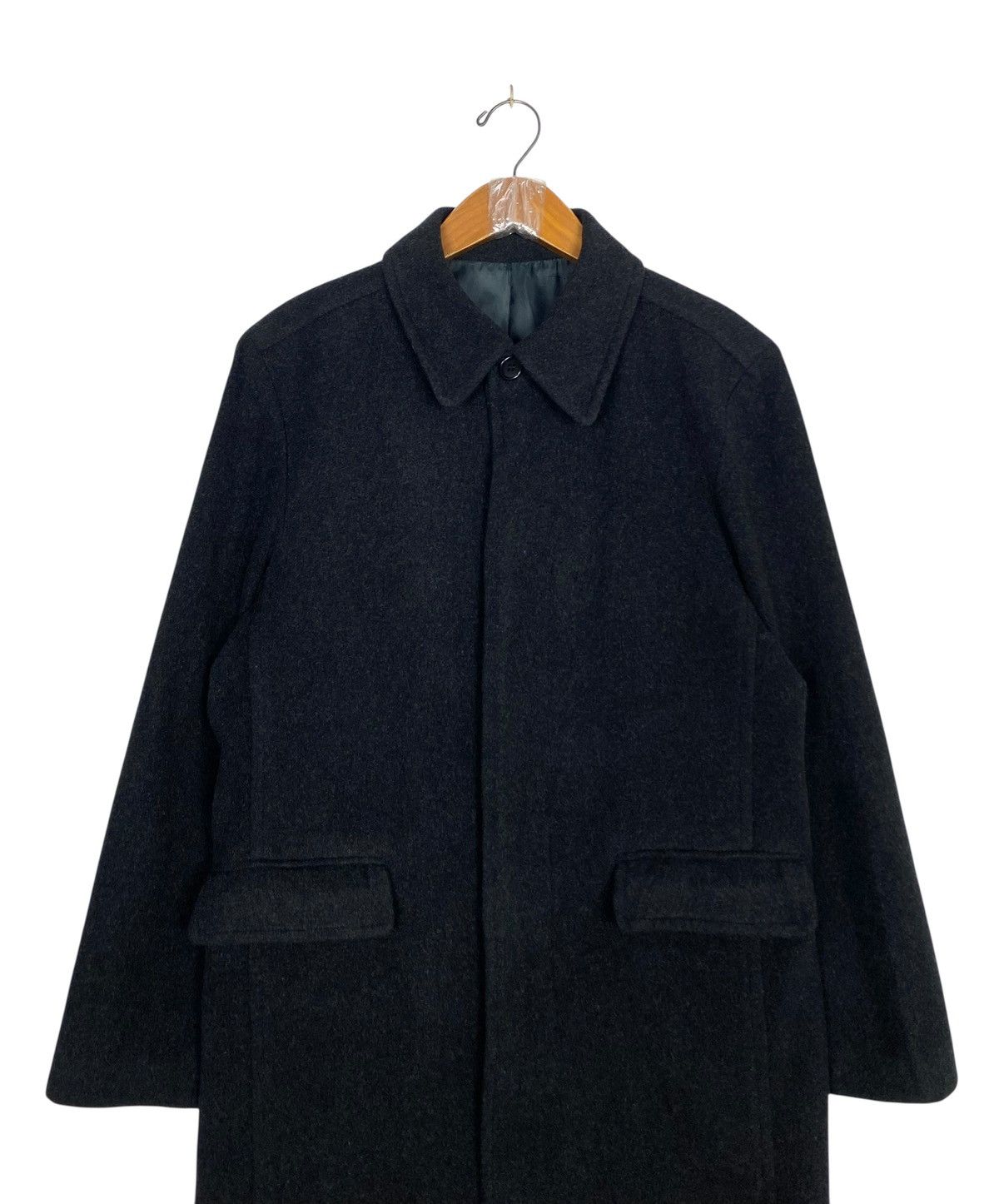 PPFM Rare‼️Vintage PPFM Wool Long Coat Made in Japan Size US M / EU 48-50 / 2 - 2 Thumbnail