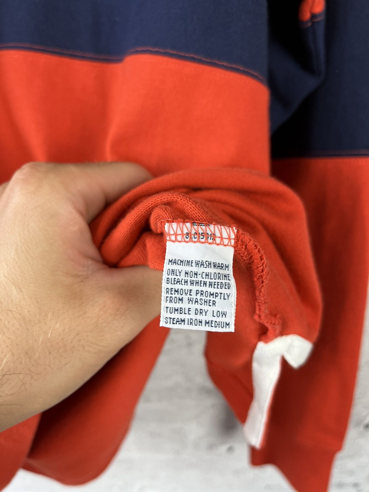 Polo Ralph Lauren × Vintage POLO RALPH LAUREN THE ICONIC RUGBY SHIRT Size US S / EU 44-46 / 1 - 6 Thumbnail