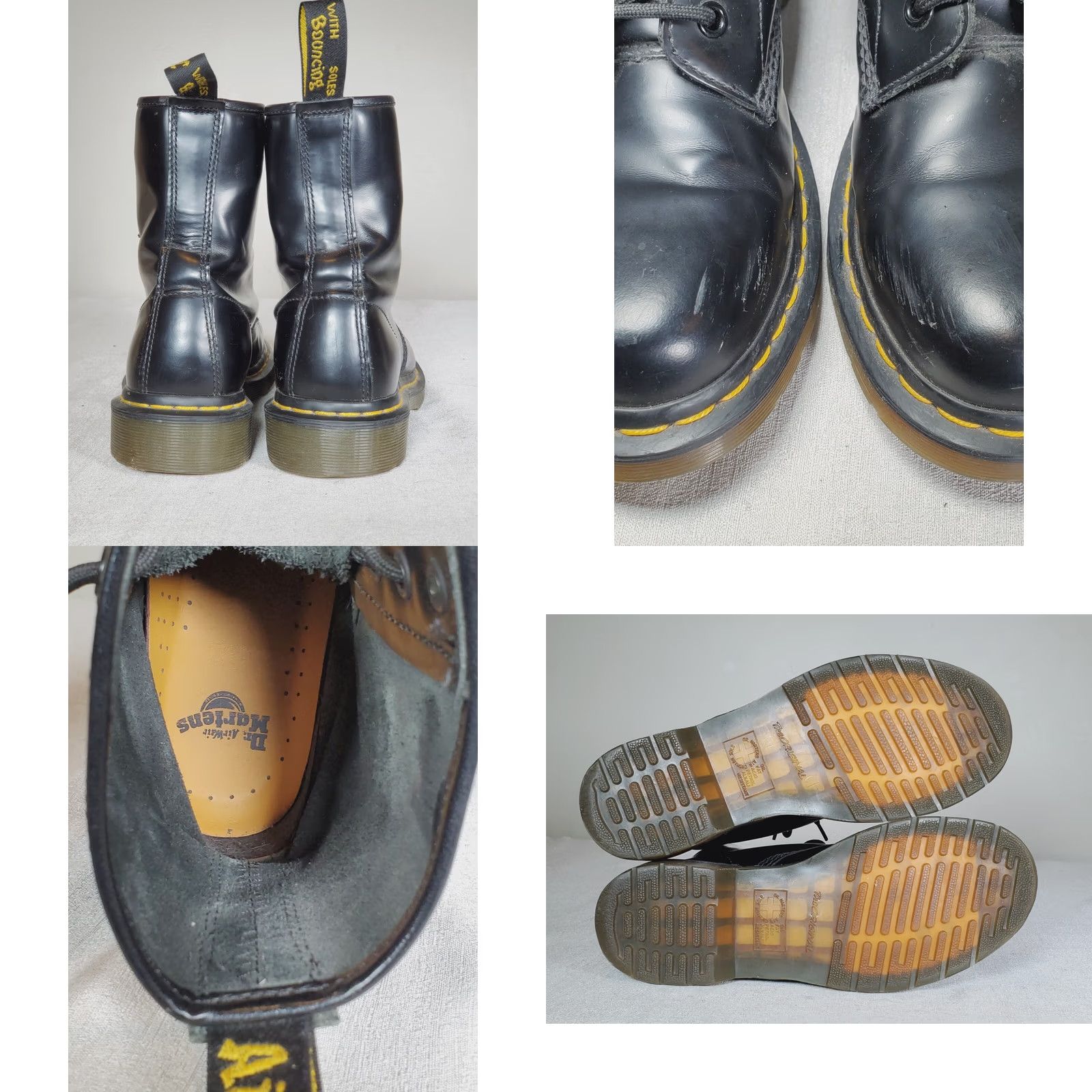 Dr. Martens Dr. Martens 1460 Pascal Boots Black Smooth Leather 8 Eyelet AirWair Women’s US 9 Size US 9 / IT 39 - 8 Thumbnail