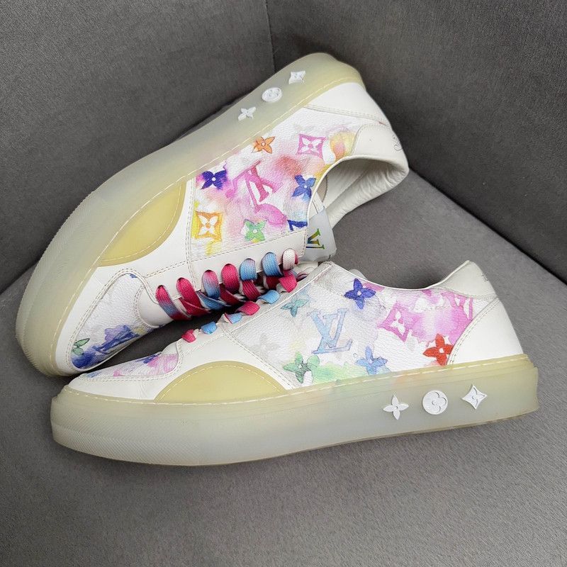 Louis Vuitton Louis Vuitton Colorful Casual Fashion Sneakers - Size US 8 / EU 41 - 5 Thumbnail