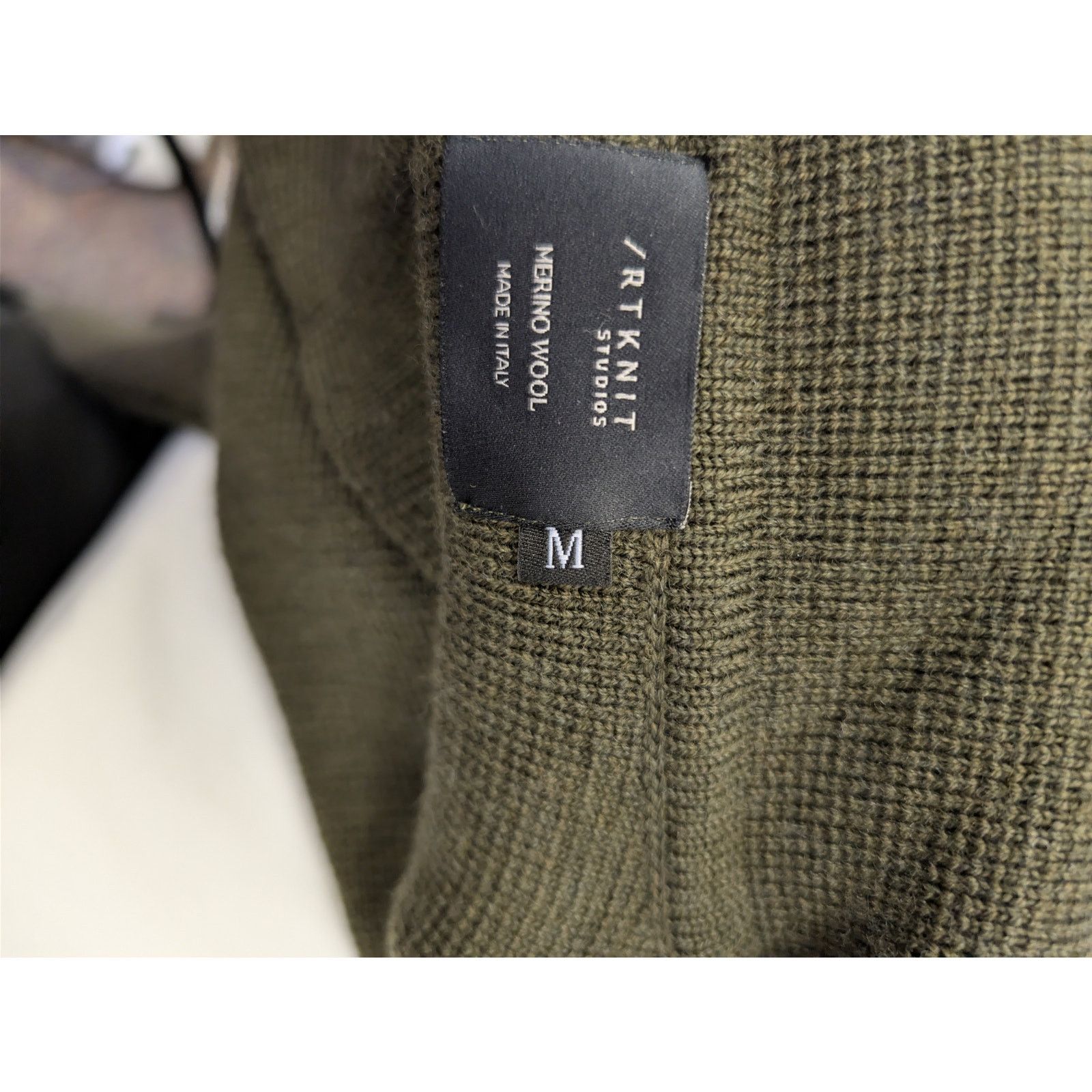 Other o1rshd1 CC20 Artknit Studios wool shirt jacket in olive Size US M / EU 48-50 / 2 - 18 Thumbnail