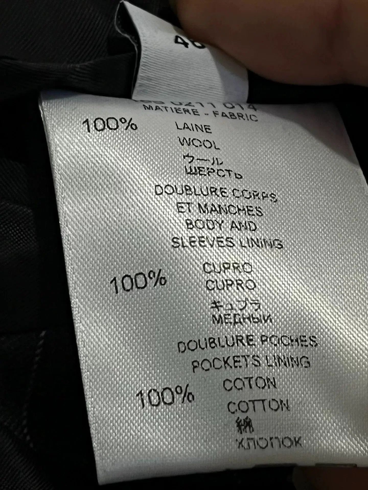 Givenchy Givenchy Men's Coat Suit Jacket. Size US M / EU 48-50 / 2 - 5 Thumbnail