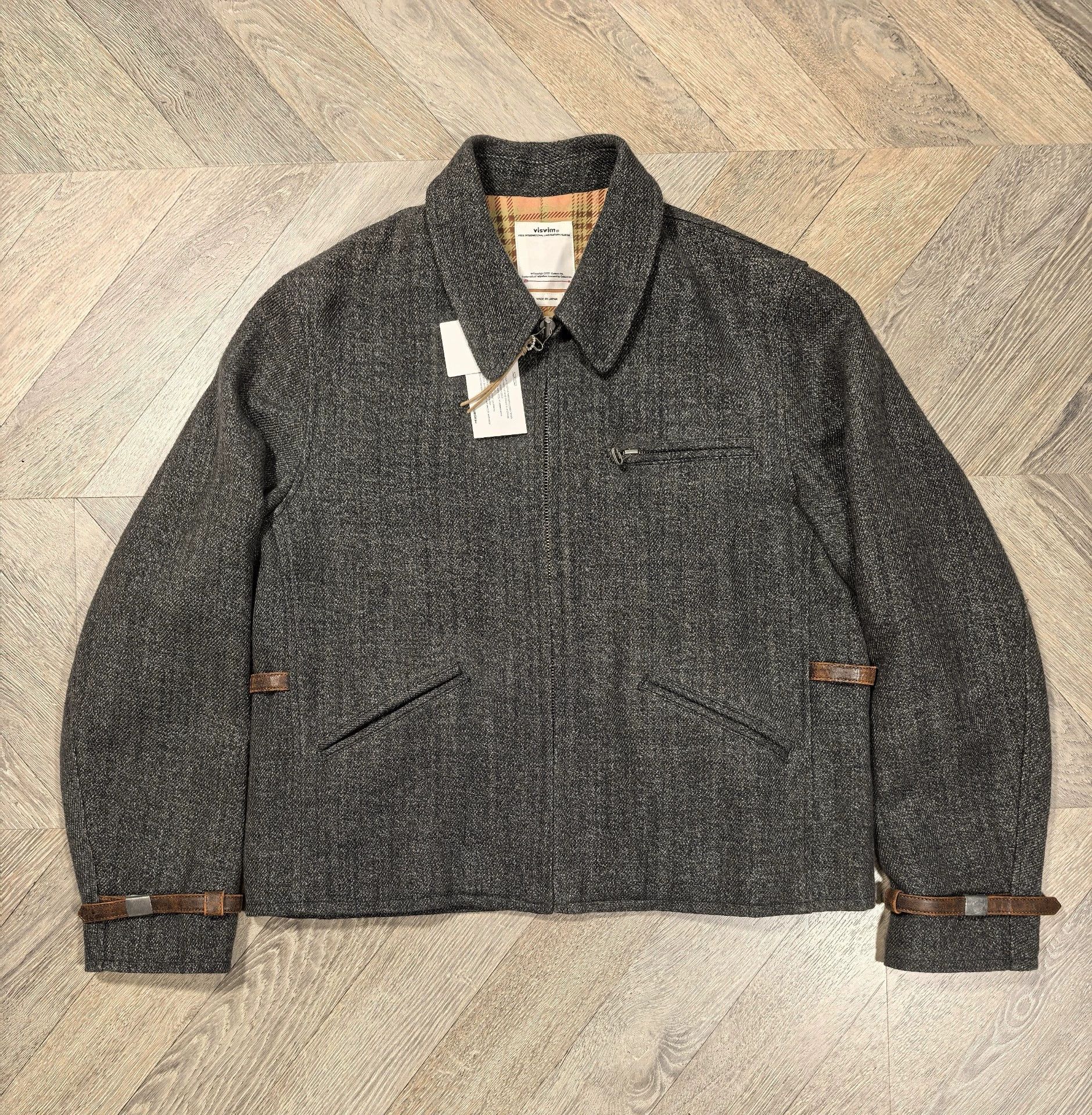 Visvim VISVIM 20AW GARRISON JKT French Sheepskin Snap Wool Linen 2 Size US M / EU 48-50 / 2 - 1 Thumbnail