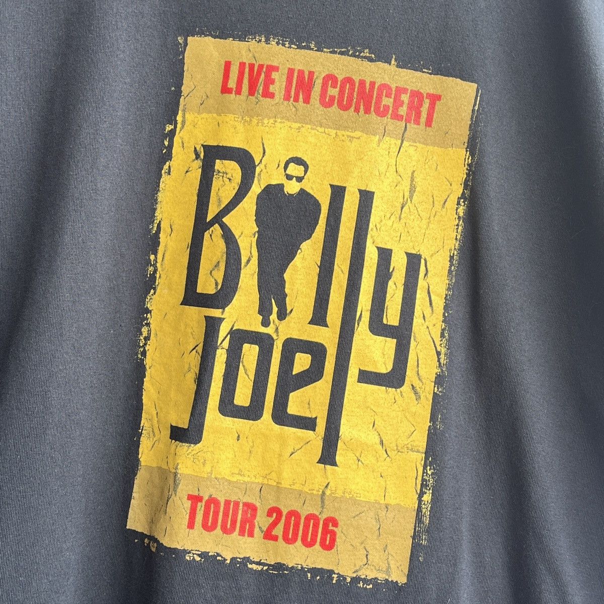Band Tees VINTAGE COPYRIGHT 2006 BILLY JOEL LIVE IN CONCERT TOUR 2006 Size US L / EU 52-54 / 3 - 11 Thumbnail