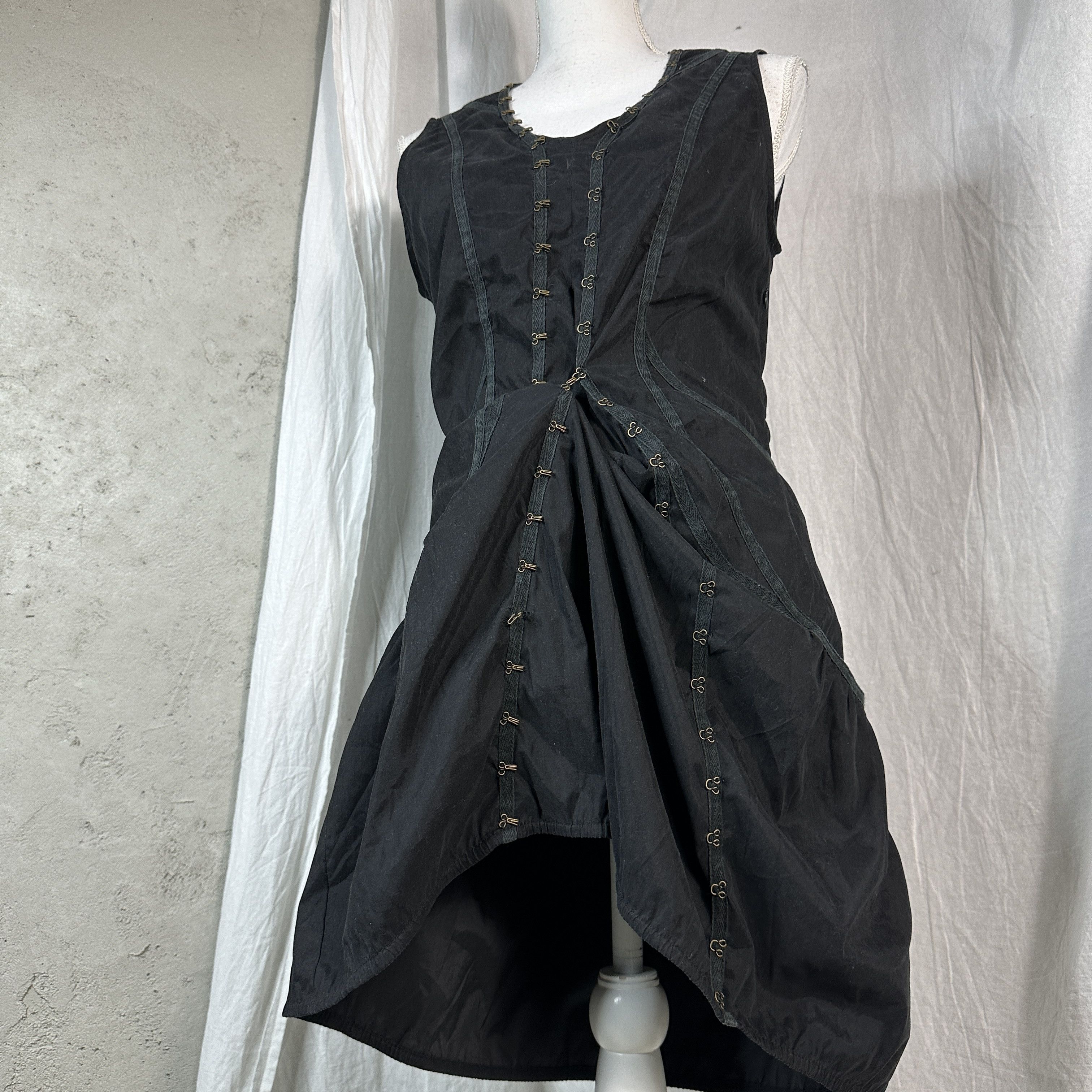 Vintage Asymmetrical Dress Vintage Avant Garde Size M / US 6-8 / IT 42-44 - 6 Thumbnail
