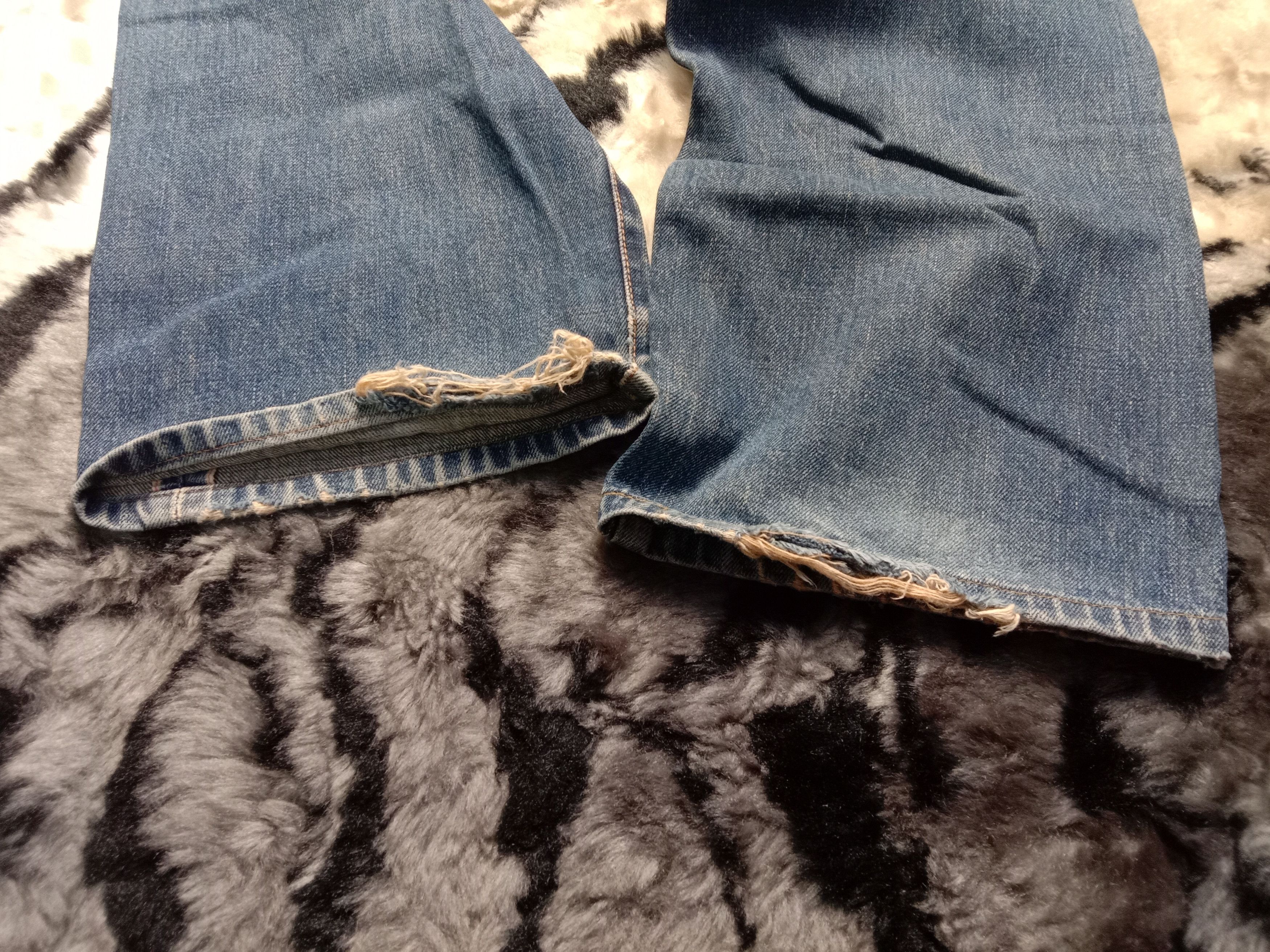 Edwin Vintage Edwin 505 X Selvedge Distressed Jeans Size US 28 / EU 44 - 14 Thumbnail