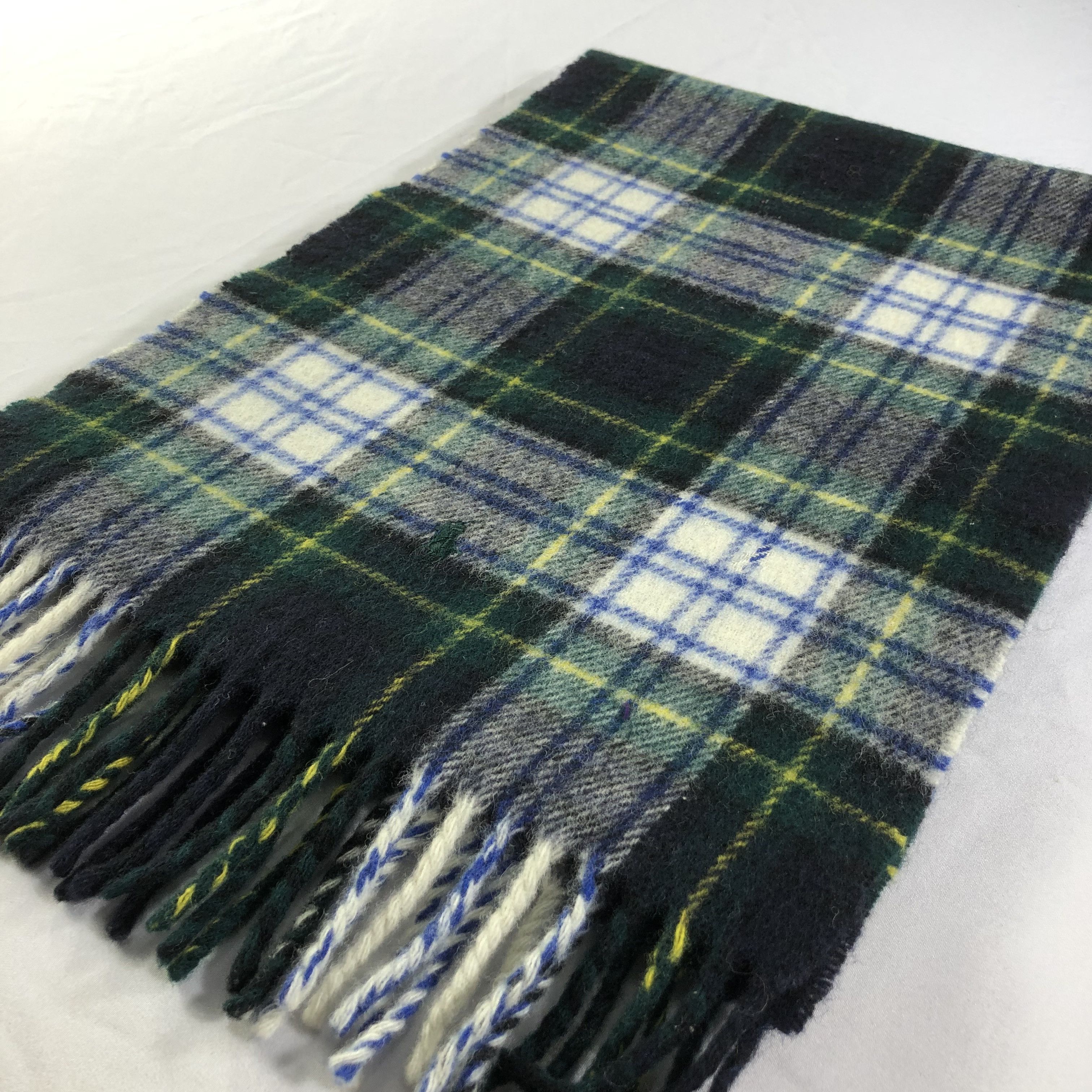 Polo Ralph Lauren Polo Ralph Lauren Tartan Wool Scarf Muffler V1414 Size ONE SIZE - 3 Thumbnail