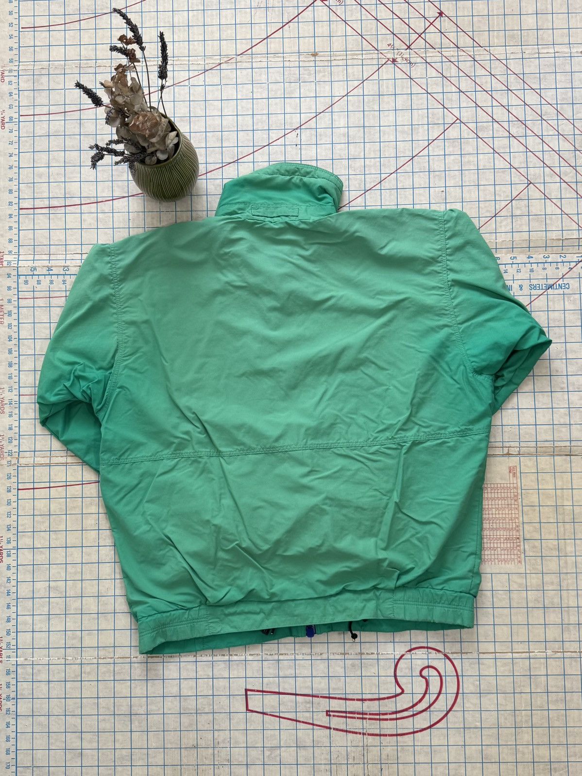 Patagonia Vintage Patagonia Faded Green Shell Jacket Size Medium Size US M / EU 48-50 / 2 - 12 Thumbnail