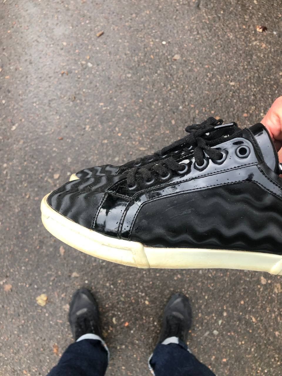 Vintage VERY RARE DOLCE & GABBANA CLASSIC SNEAKERS DESIGNER LUXURY Size US 8.5 / EU 41-42 - 2 Thumbnail